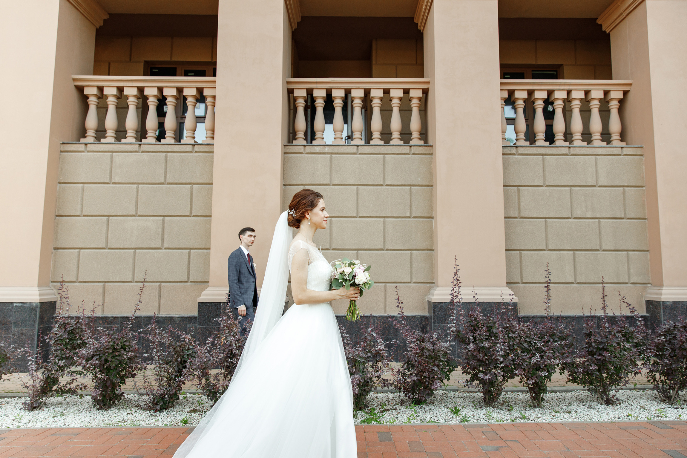 Нежная свадебная фотосъемка Саши и Марины
