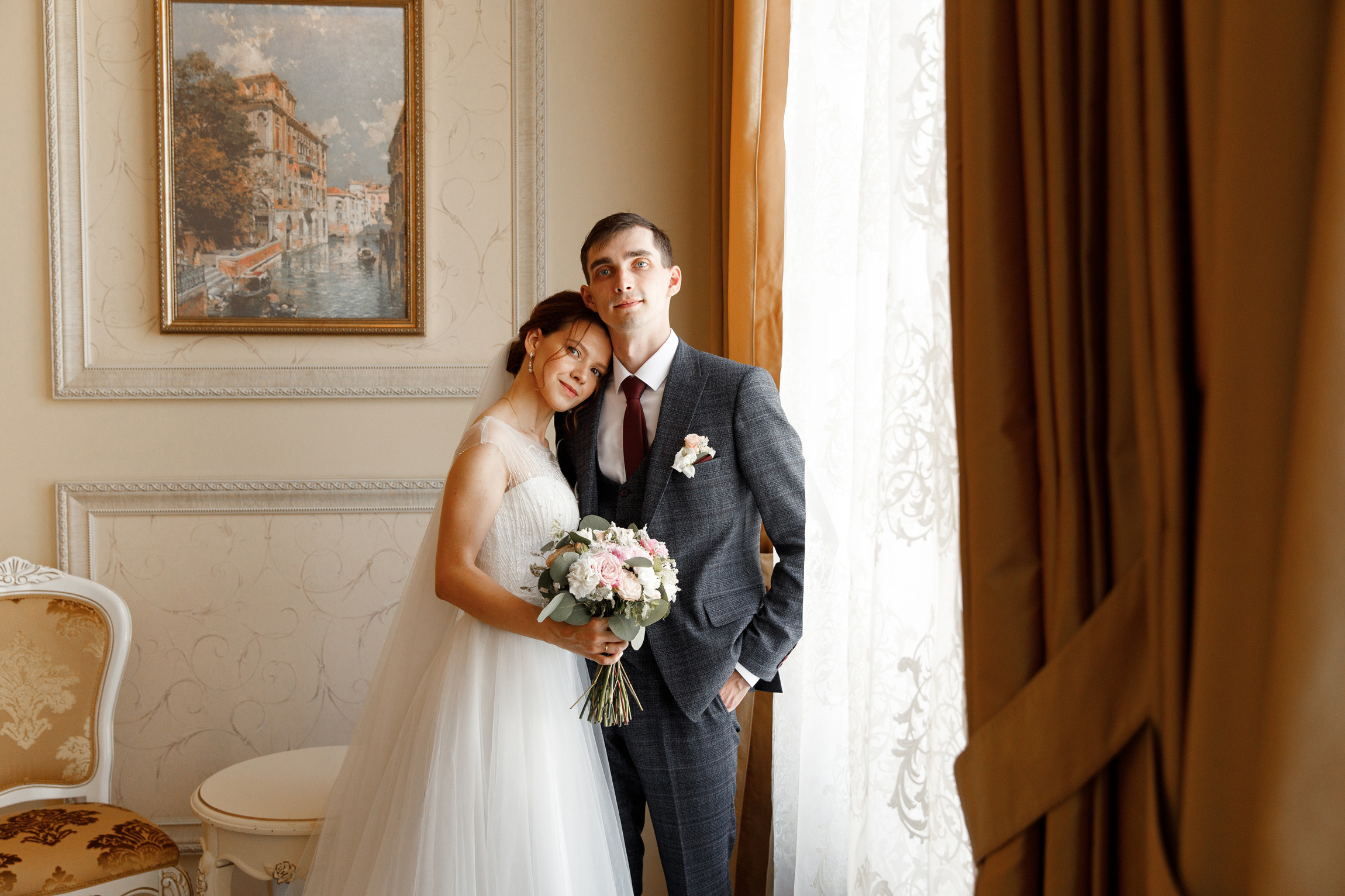 Нежная свадебная фотосъемка Саши и Марины