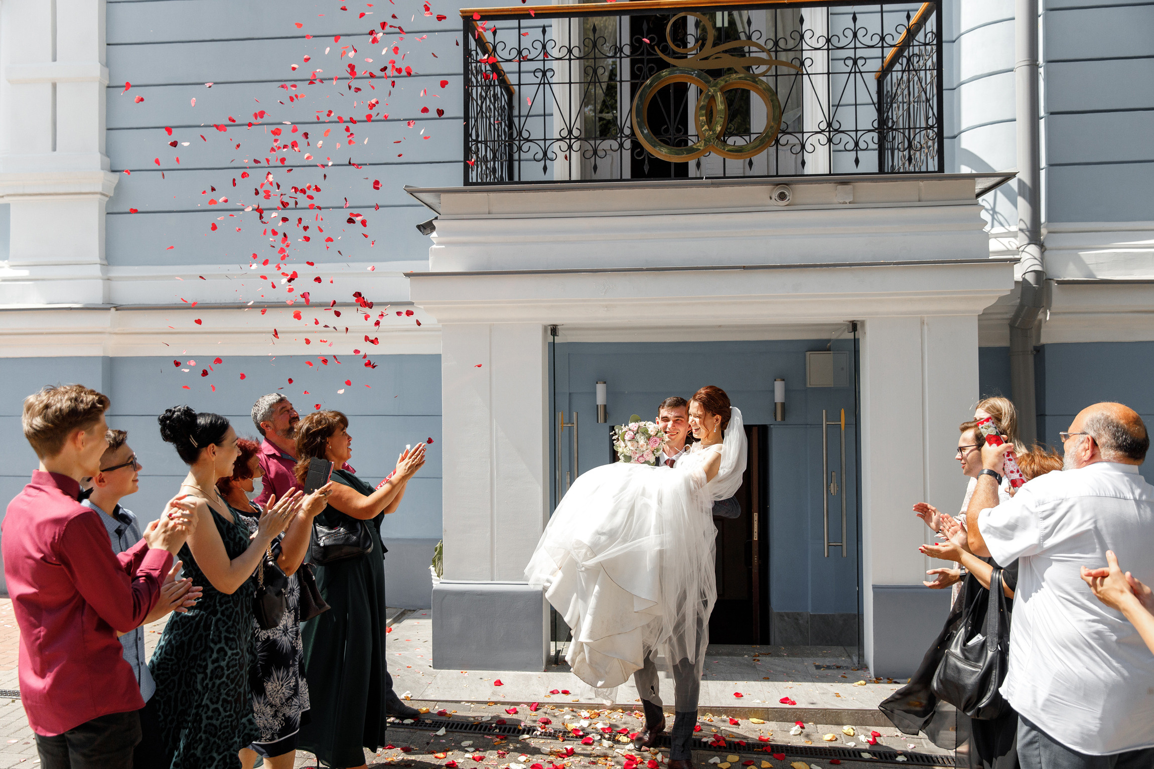 Нежная свадебная фотосъемка Саши и Марины