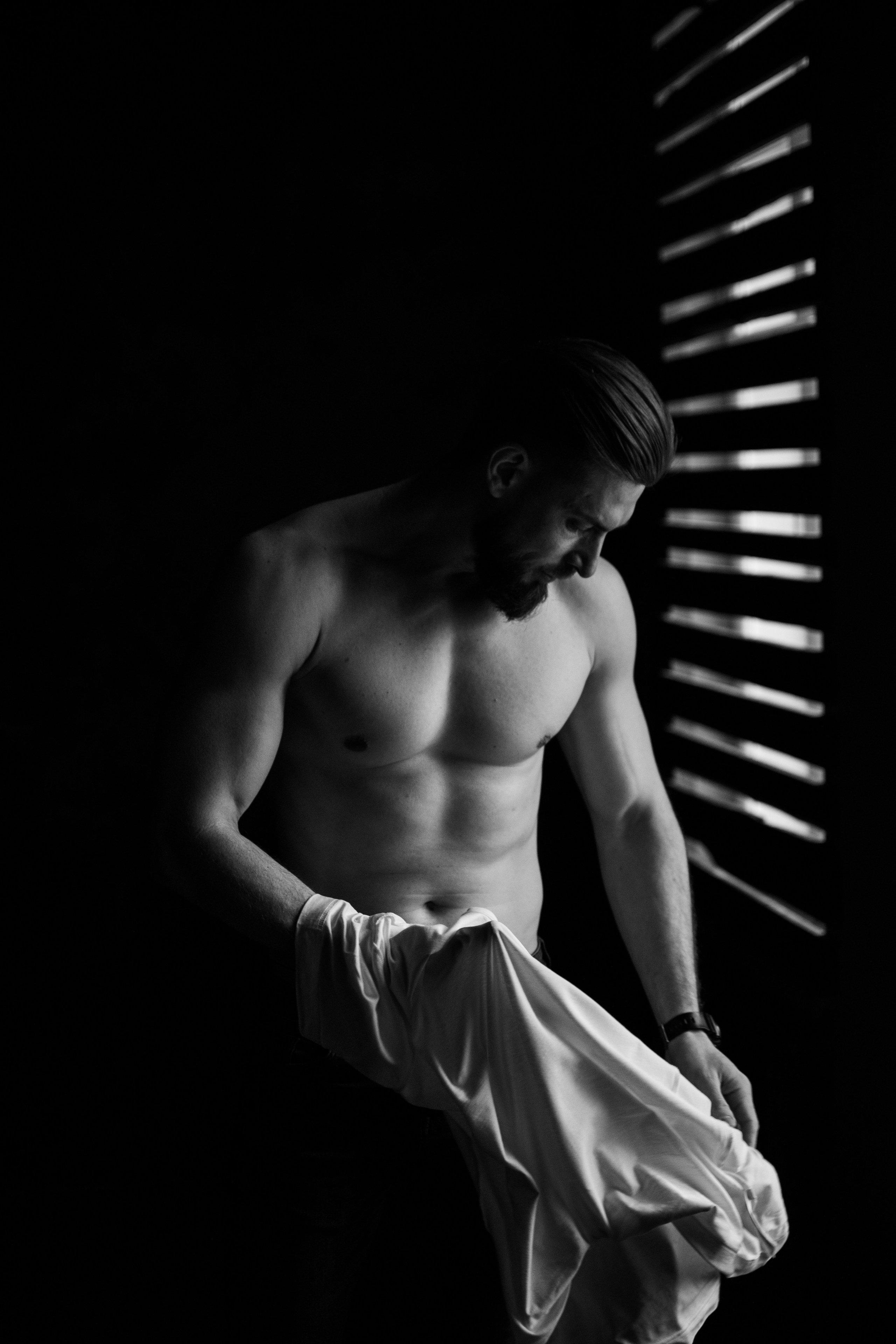 Мужской портрет — Николай. Фотограф Новосибирск, Академгородок