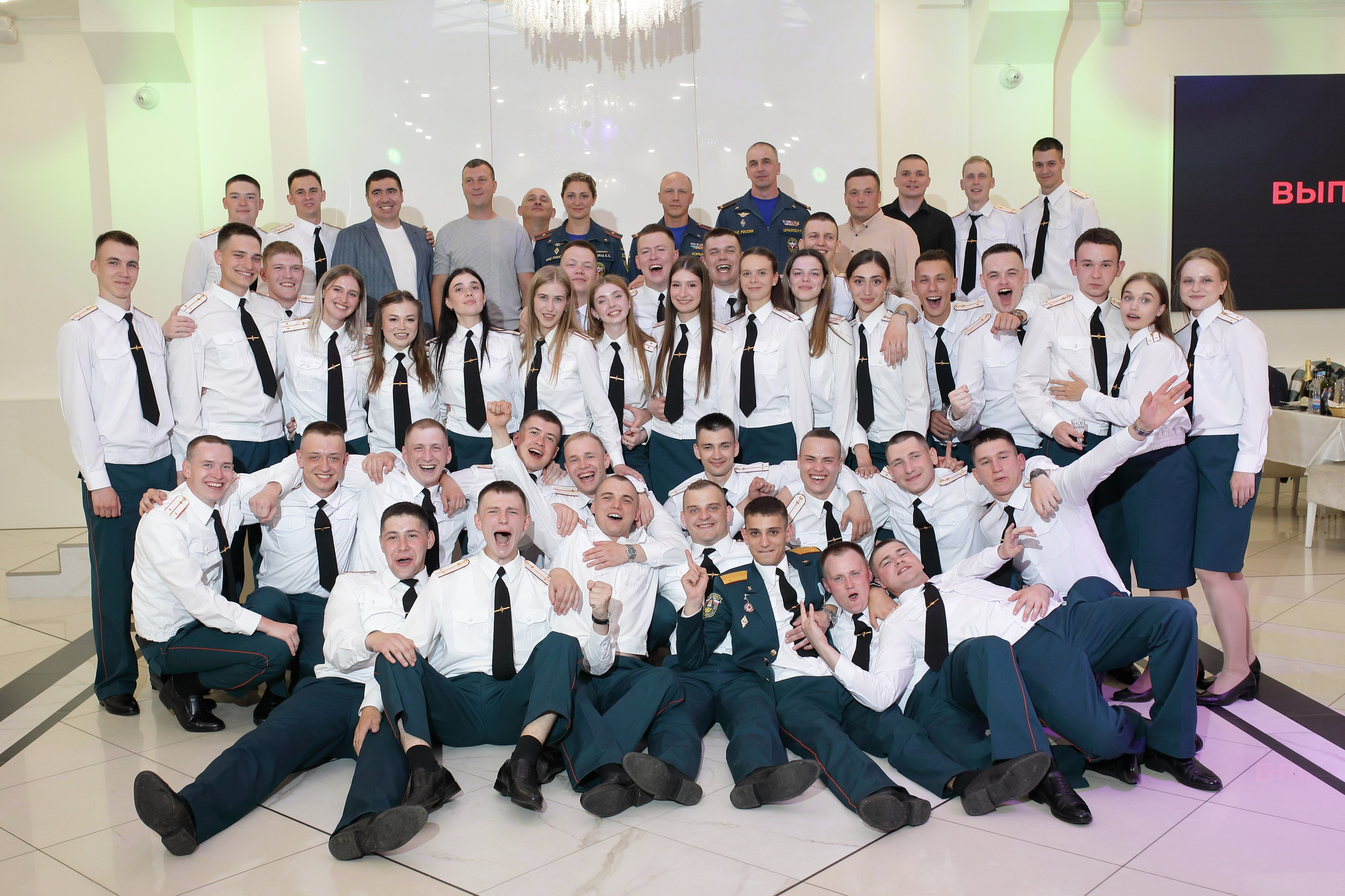 Выпуск Уральского института ГПС МЧС России дворец свадеб Екатеринбург