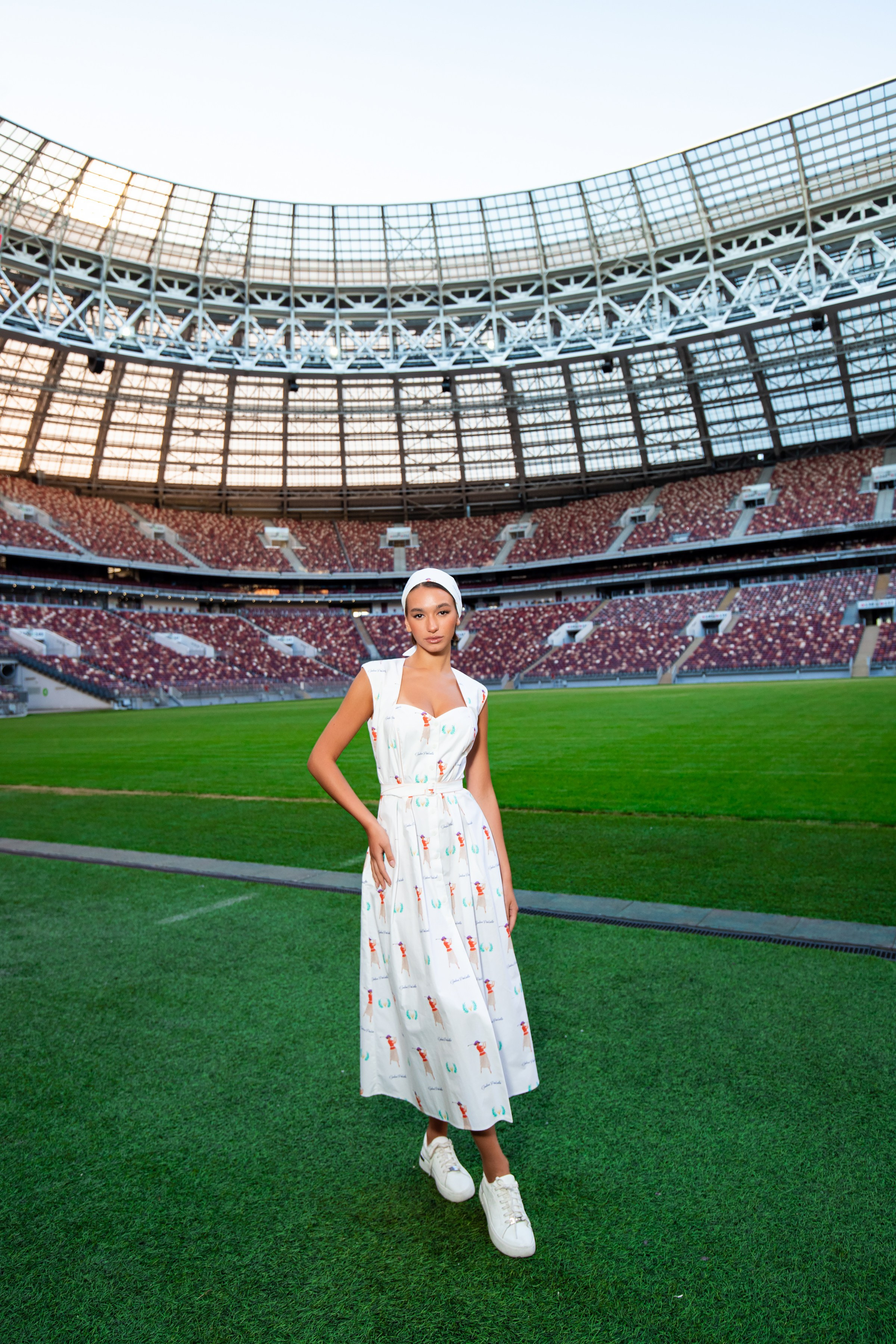 Показ Галины Подзолко в Лужниках. Репортажный и fashion фотограф в Москве Сергей Бардин