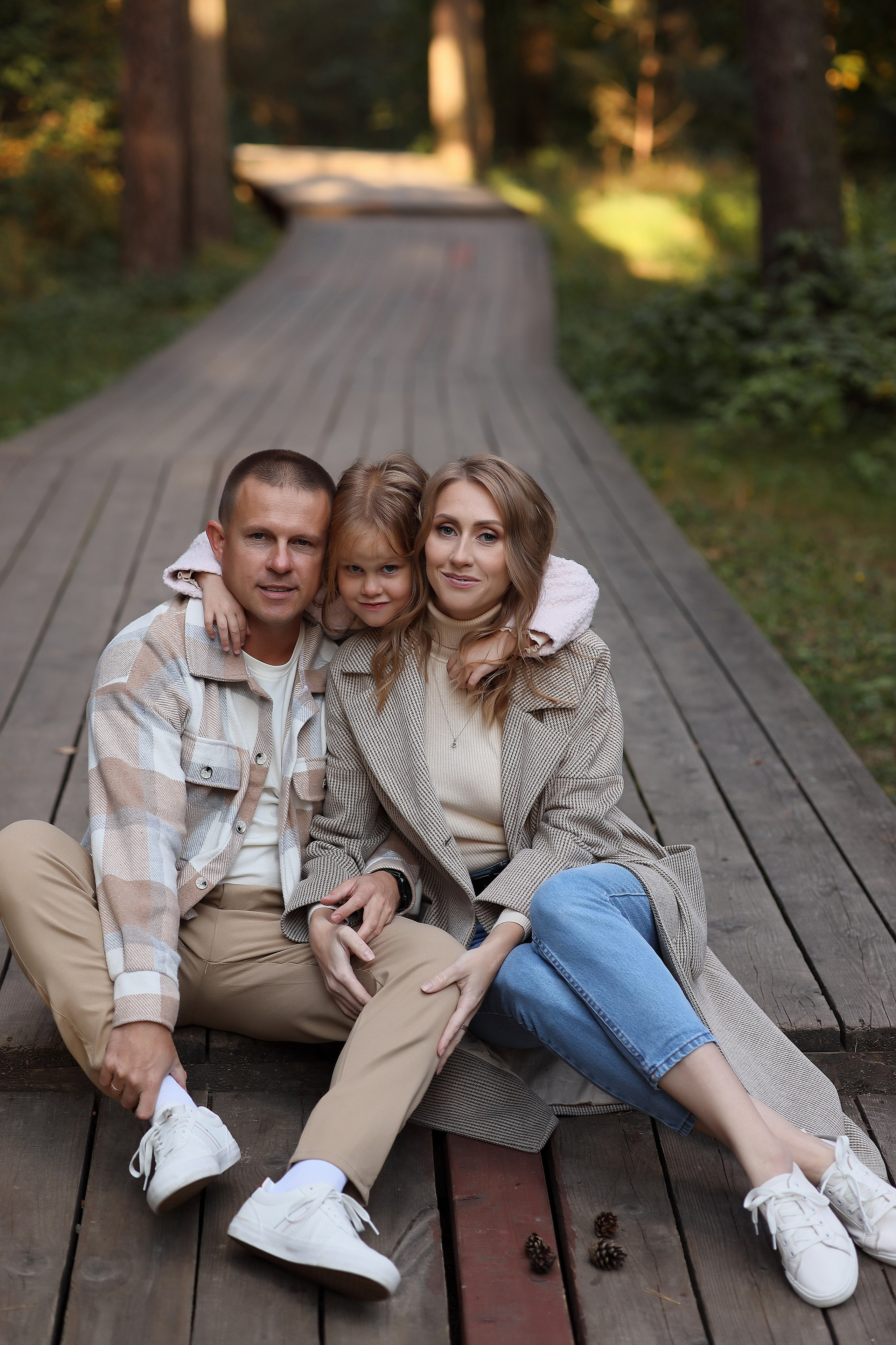 Надя, Женя и Ариана. Серебряный бор. Фотограф Москва Лара Чайка