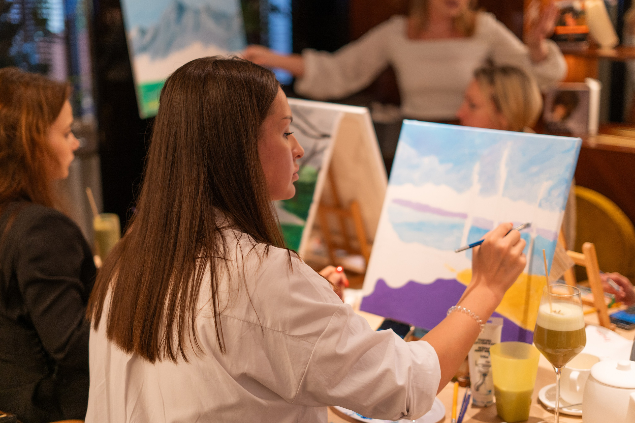 Корпоратив Teach Me Art 3. Портретный фотограф в Москве и Санкт-Петербурге Арина Чех