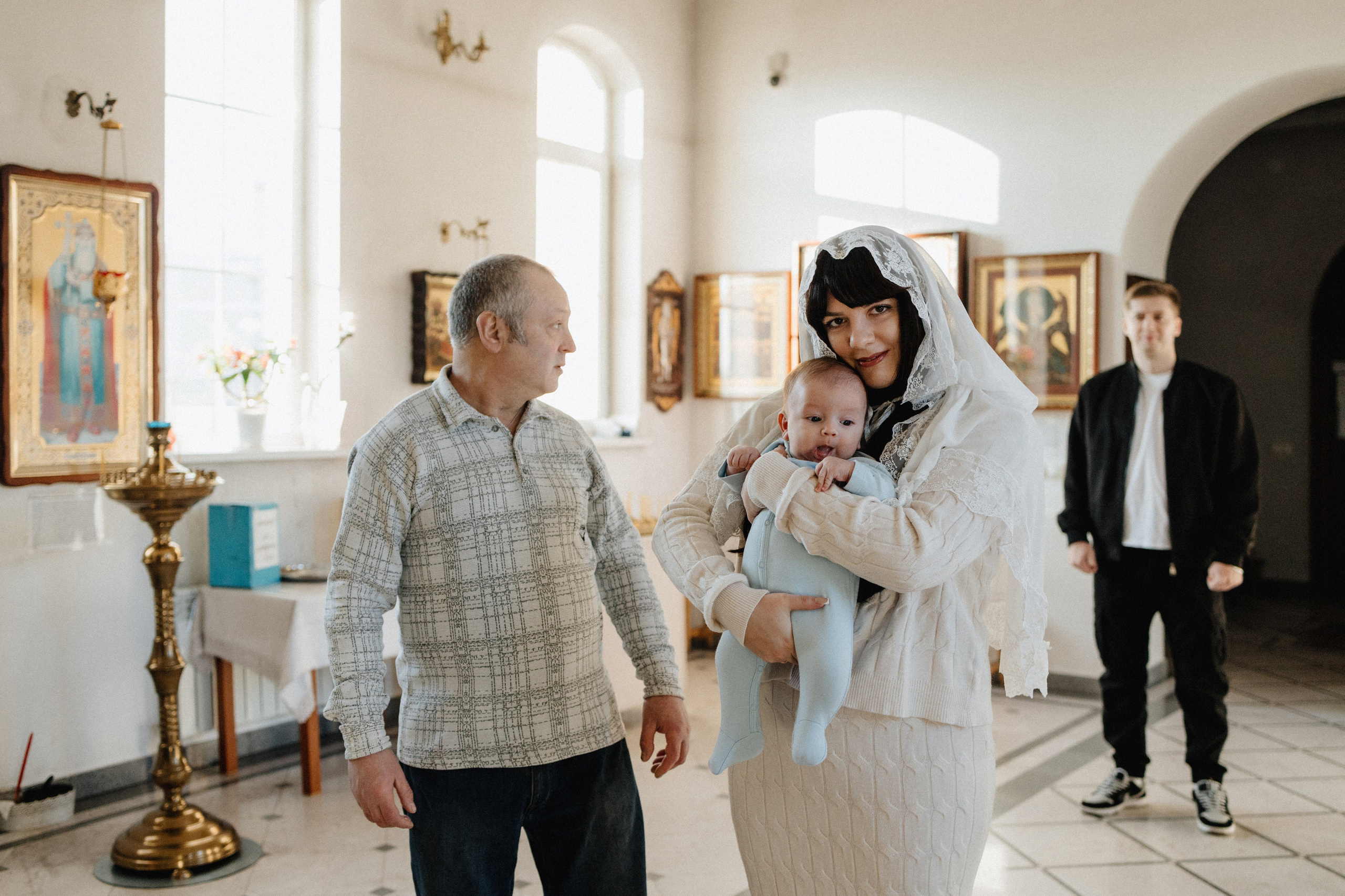 Крещение. Семейный лайфстайл фотограф в г. Липецк