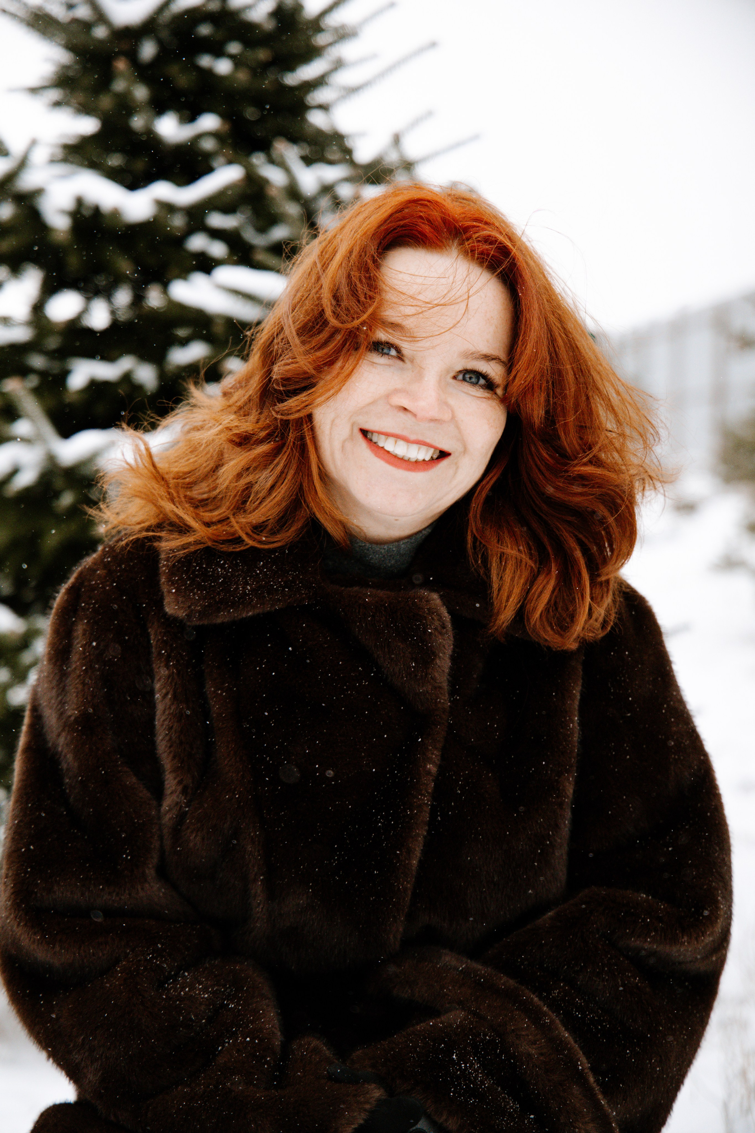 Снежная прогулка Александры. Семейный фотограф | Керчь | Ивановская Виктория