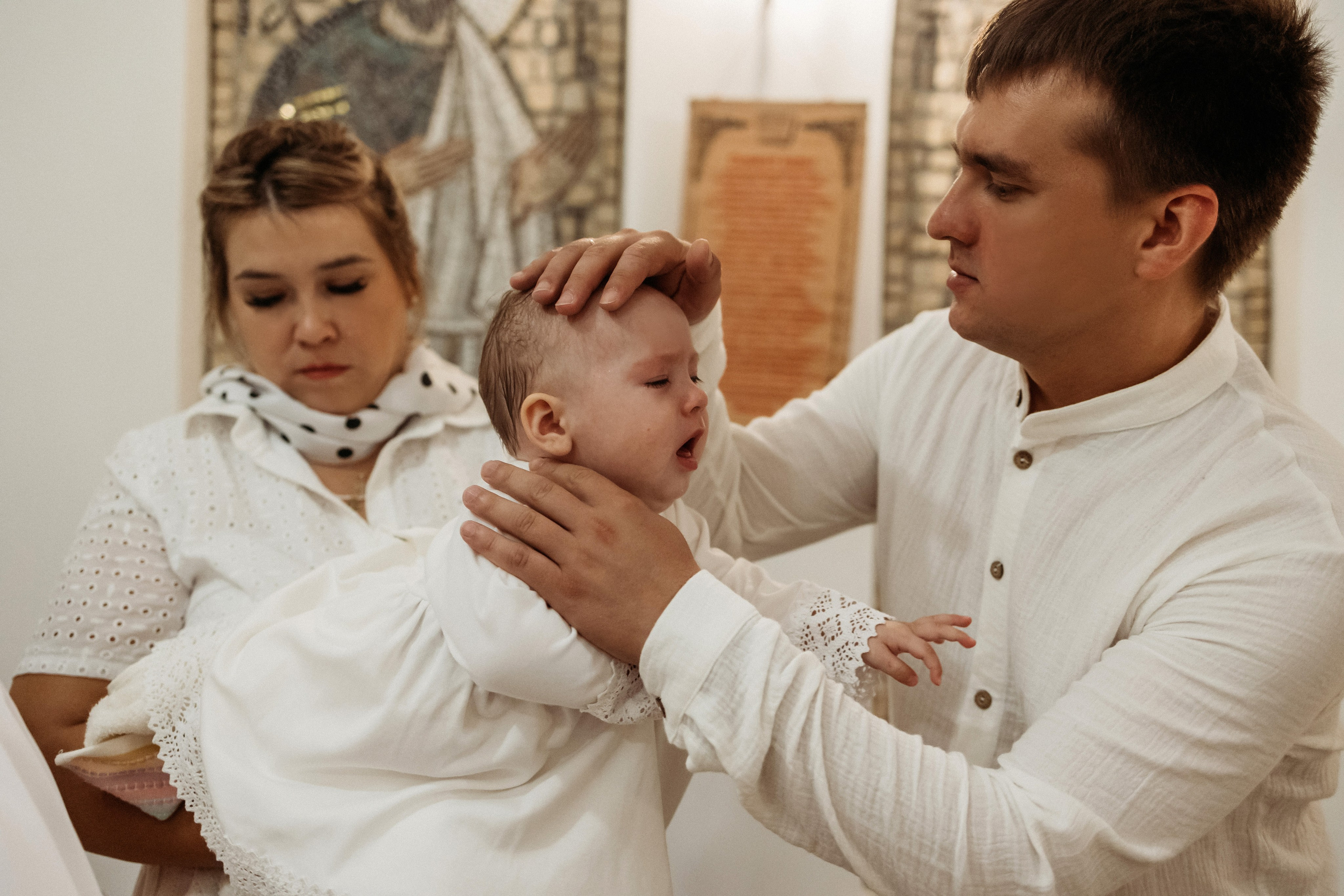 Таинство Крещения Елизаветы. Семейный фотограф и видеограф Попова Юлия