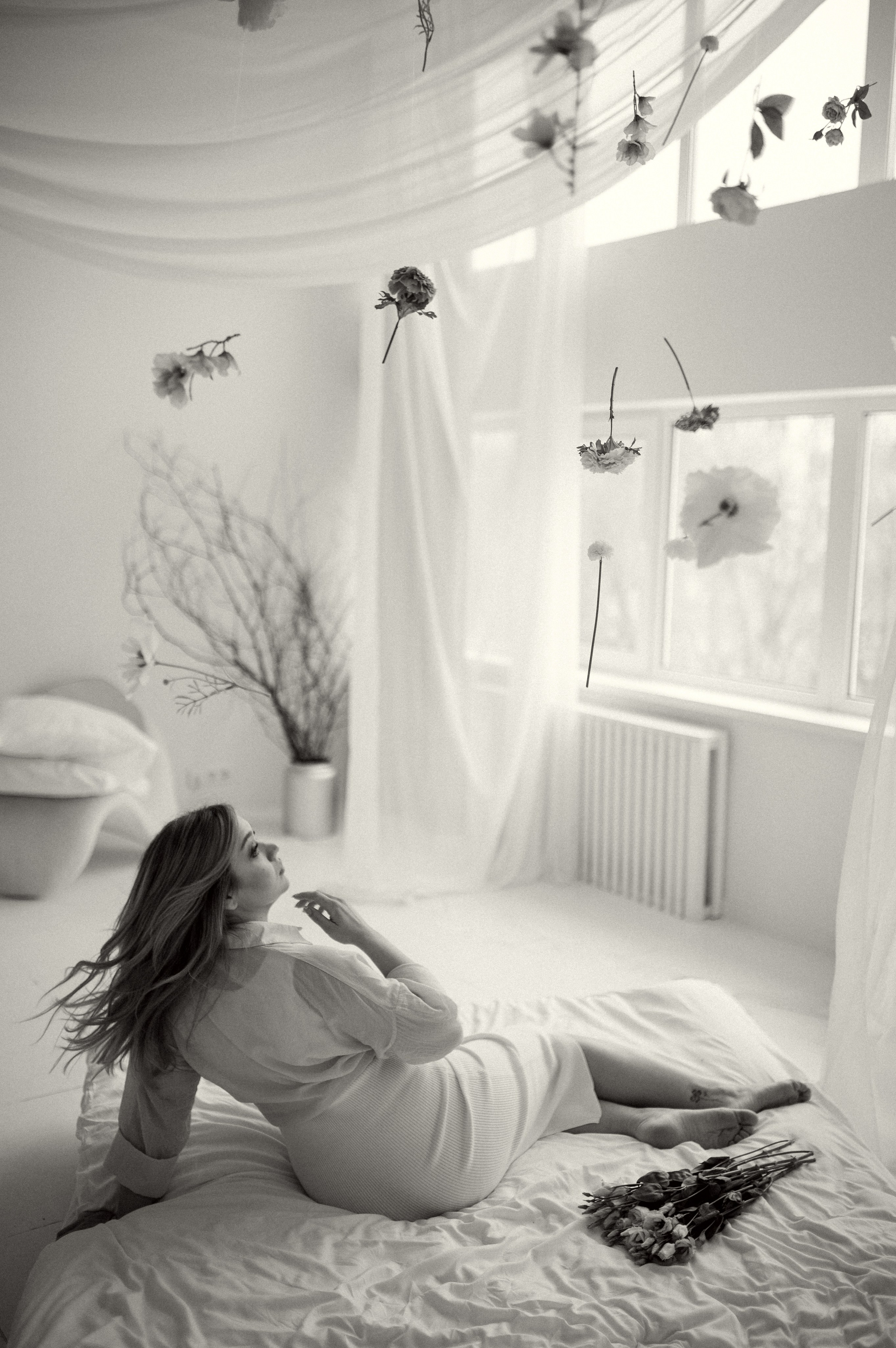 Оля в ожидании малыша. Семейная фотосессия Бутово Москва фотограф Алина Морщагина