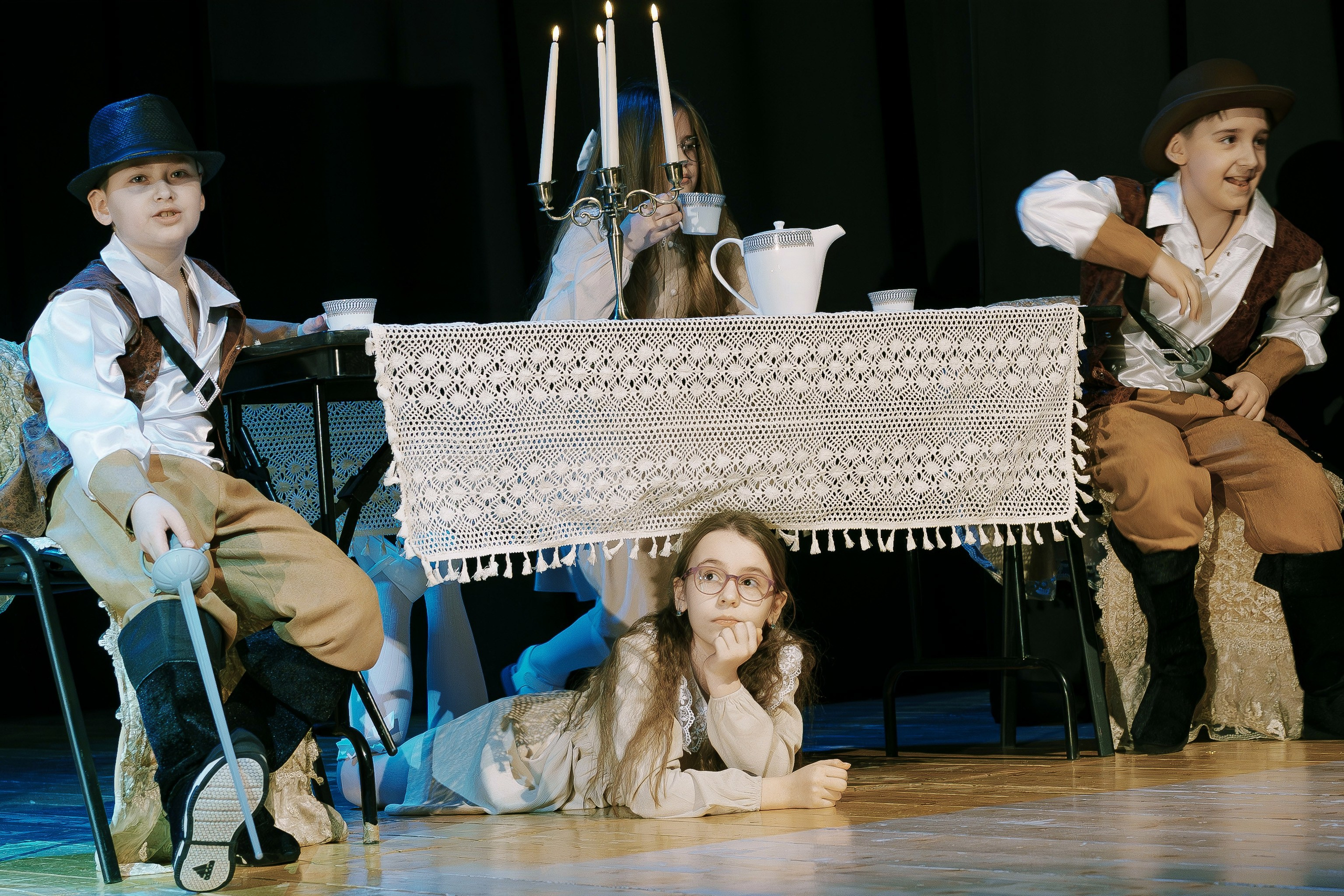 Спектакль «Алые паруса» в постановке театральной студии «Волшебный мир театра». Фотограф Евгений Егоров