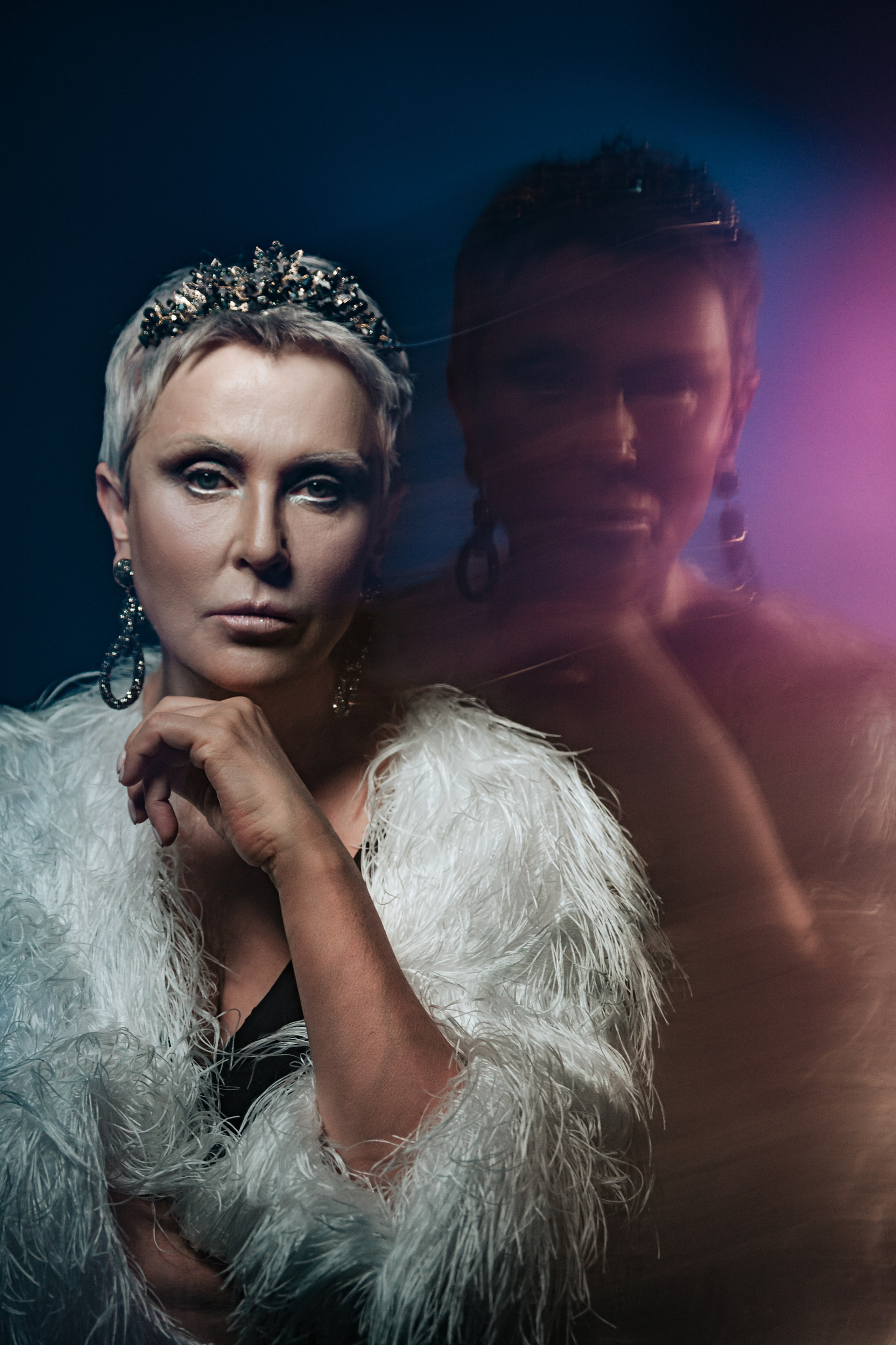 Современная Снежная Королева. Галина Положий. Портретный фотограф в Санкт-Петербурге Дмитриева Наталия