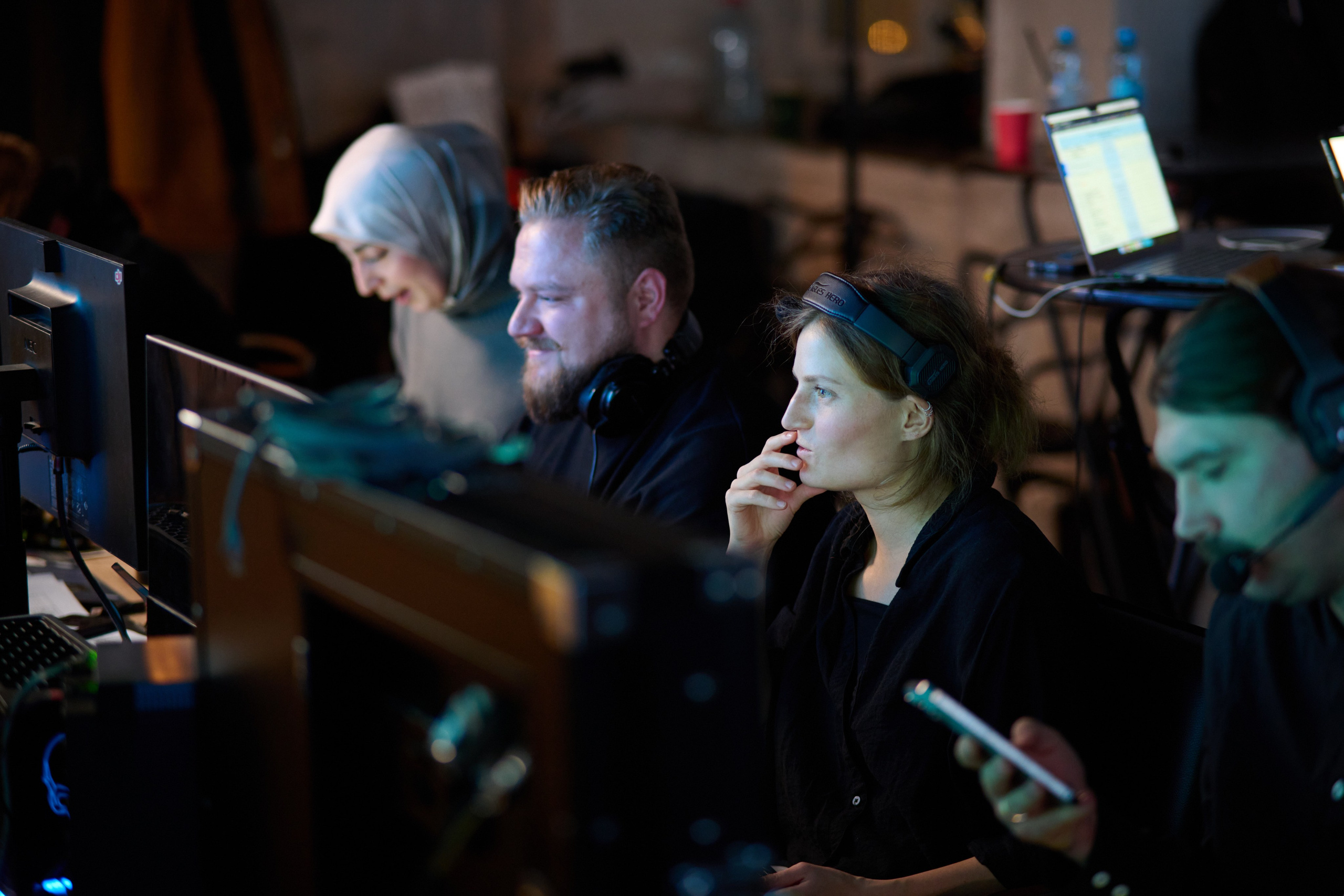 Backstage съёмка трансляции ВТБ Именные гранты 2025