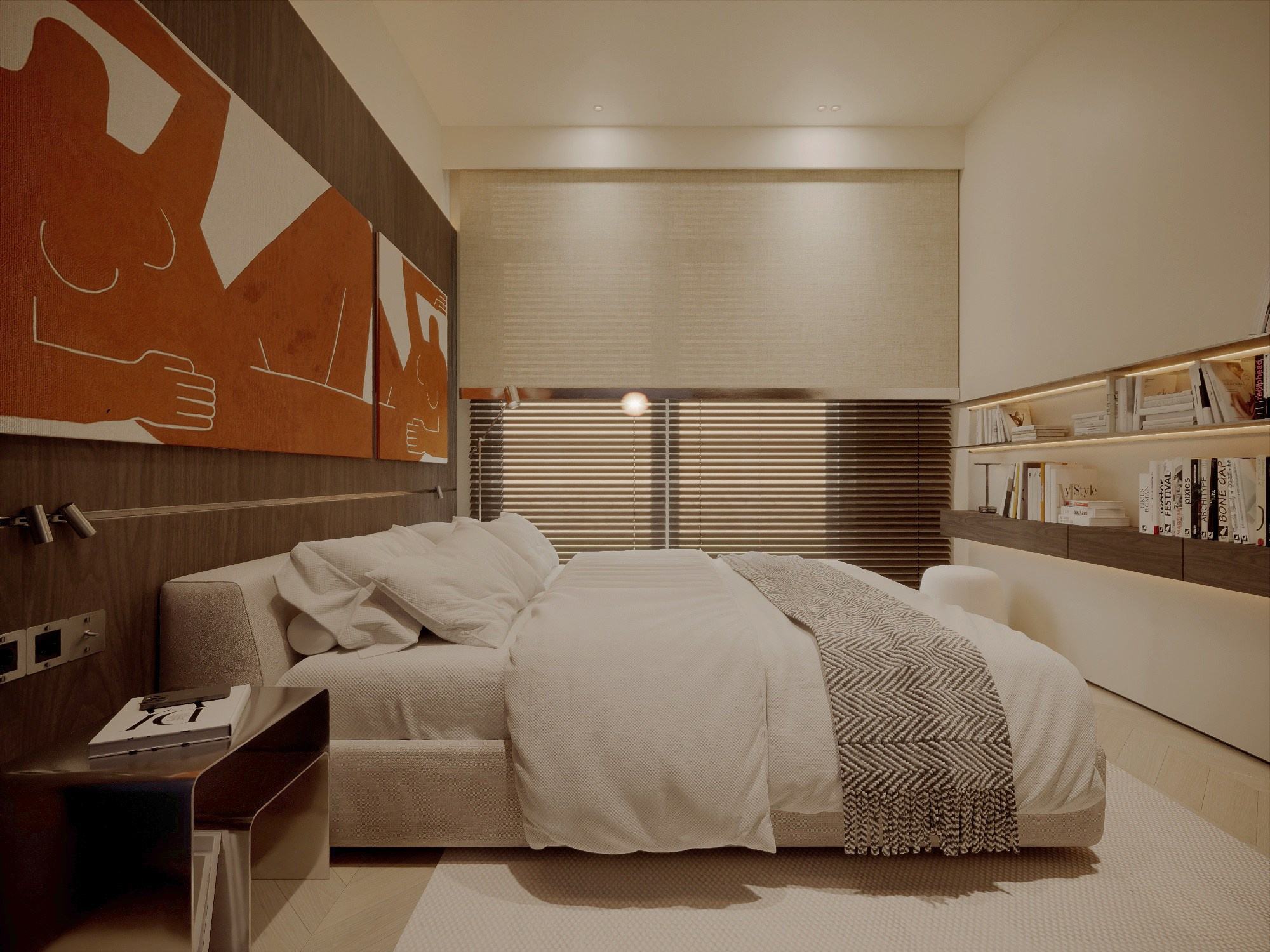 Апартаменты Seagate Tower, г. Дубай, ОАЭ. Дизайн интерьера от Дмитрия Баландина