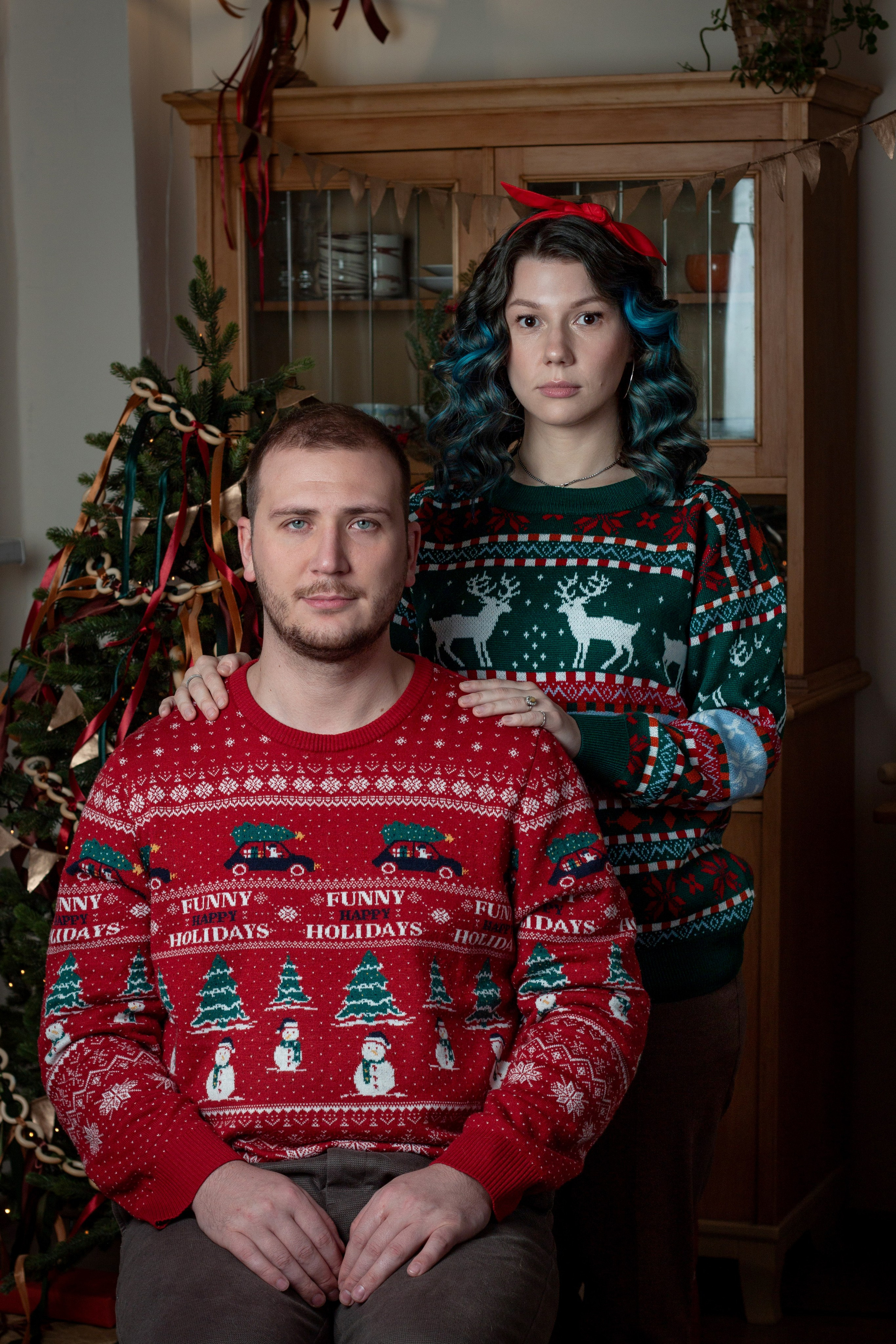 Новогодние собаки. Фотограф в Санкт-Петербурге Рейдер Дарья