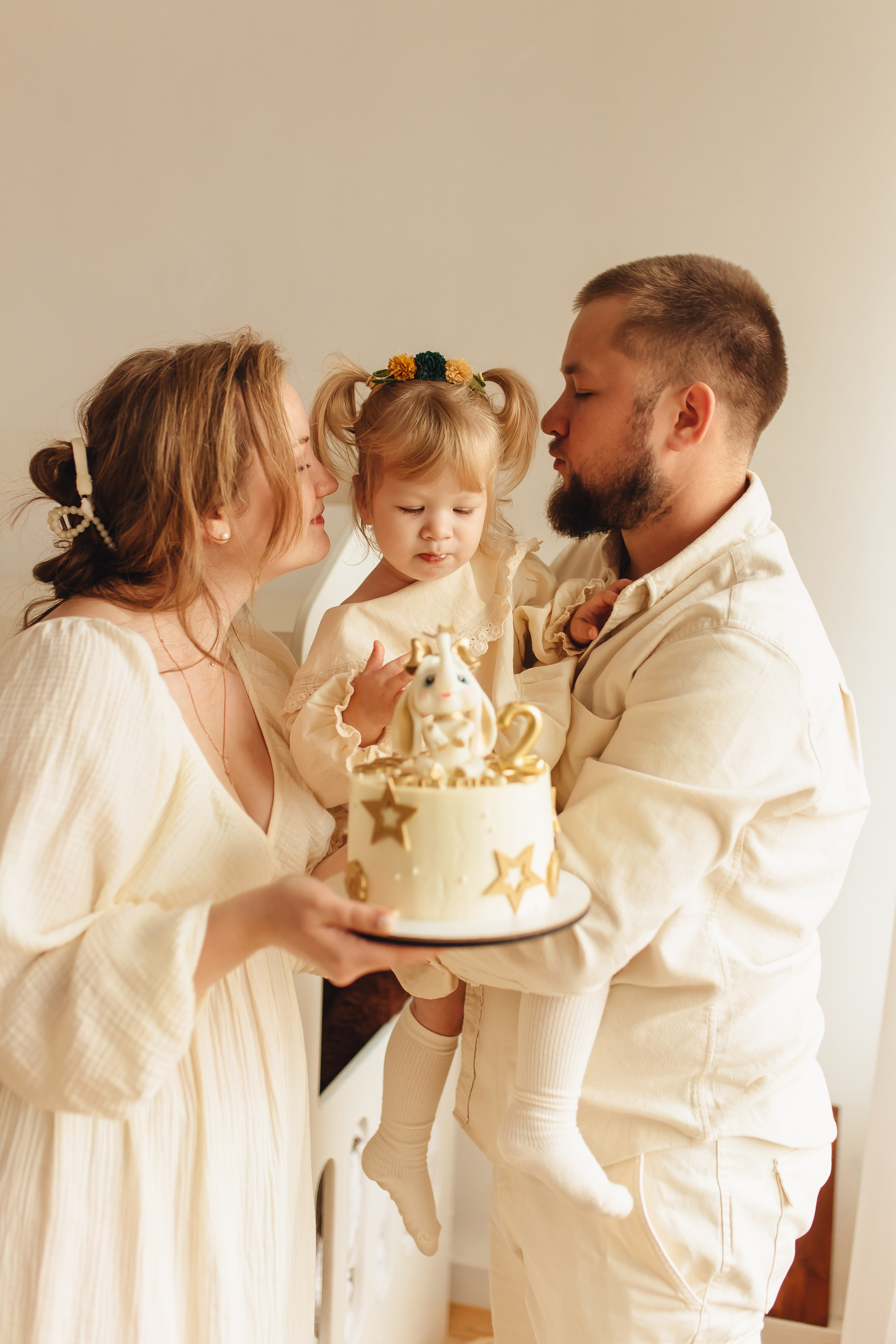 Два года Олечке. Свадебный и семейный фотограф в Туле и области Маша Костина