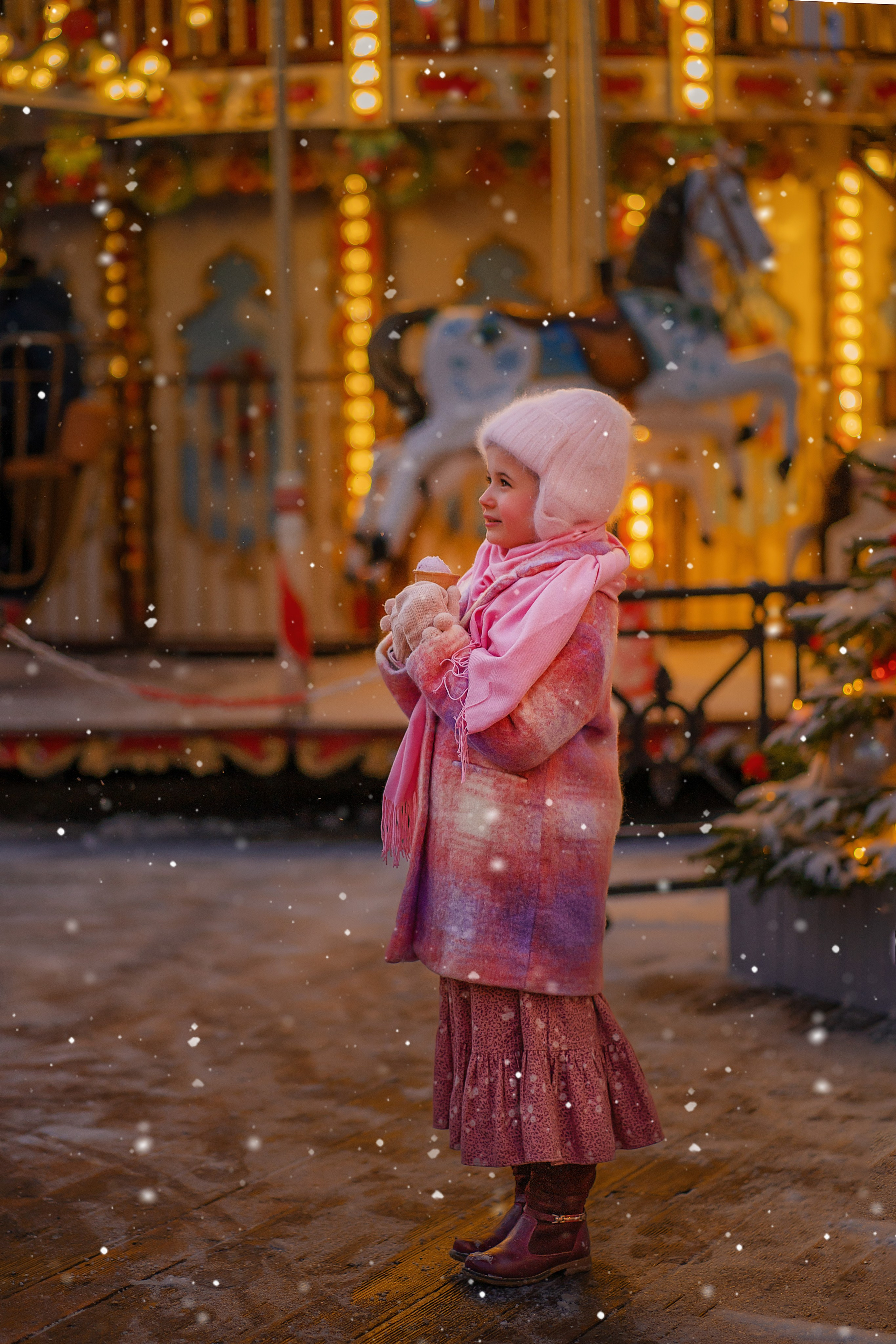 Детские новогодние и рождественские фотоистории. Детский и семейный фотограф в Москве и Подмосковье Настя Наумова