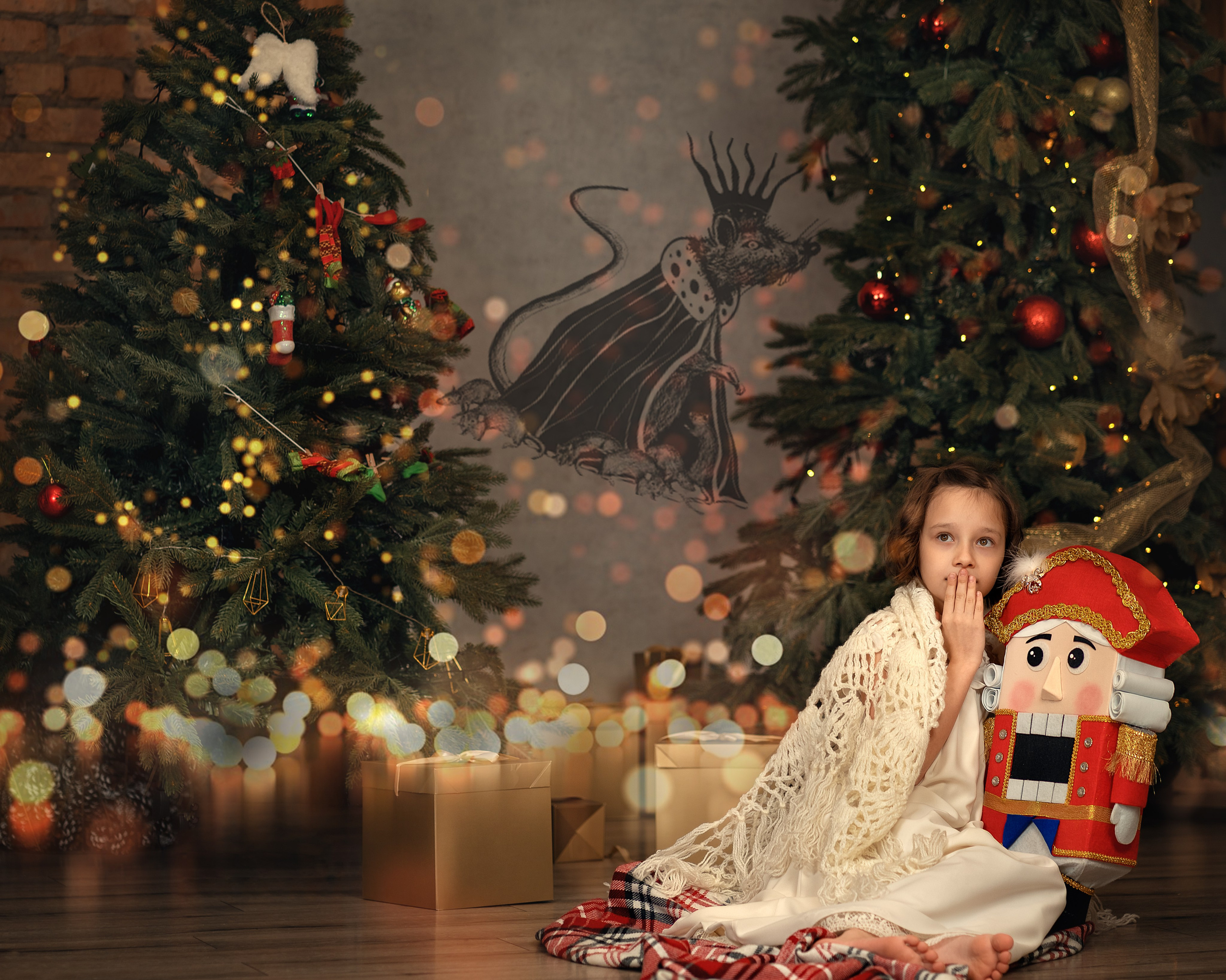Семейные новогодние фотоистории. Детский и семейный фотограф в Москве и Подмосковье Настя Наумова