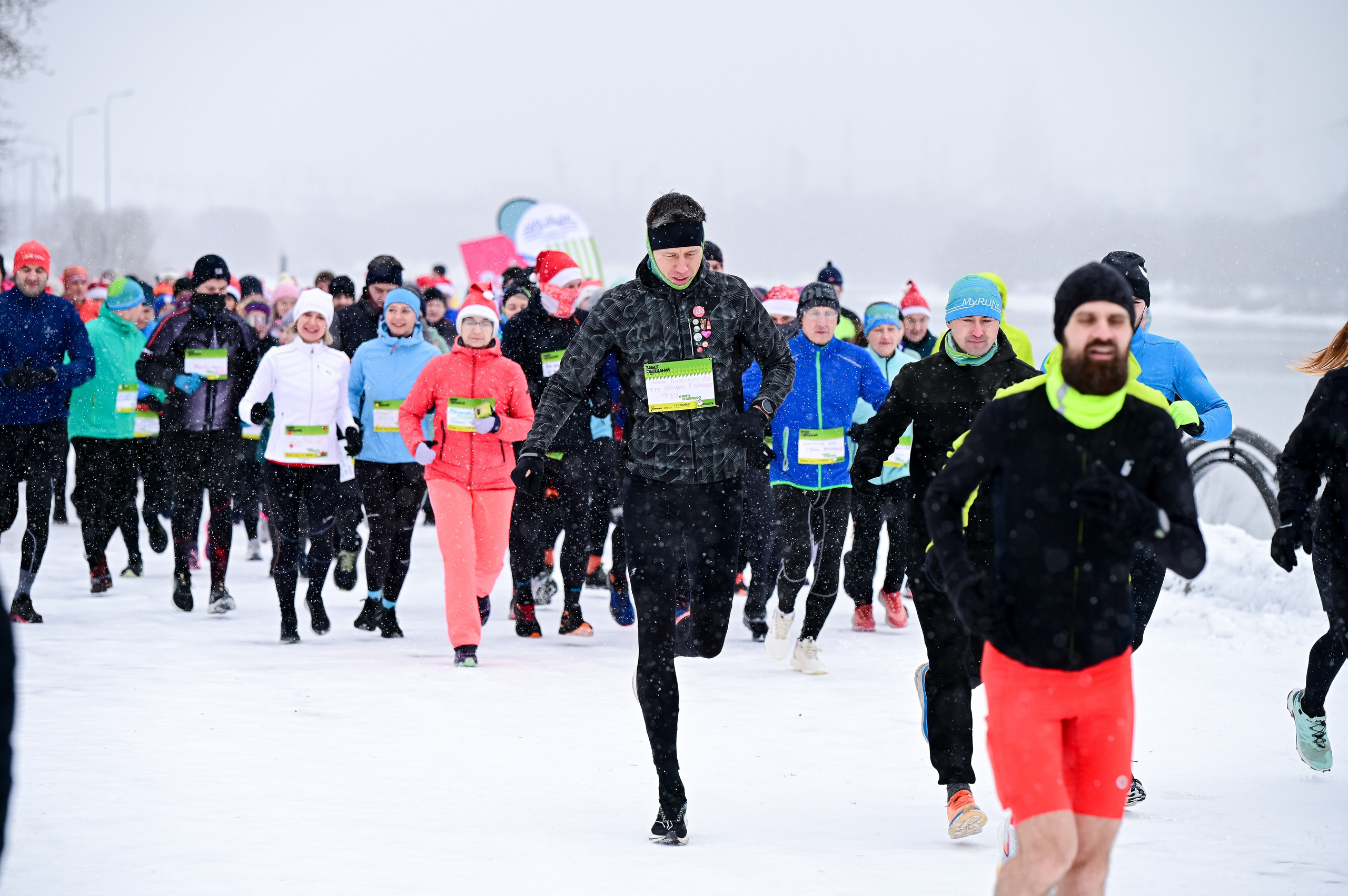 Новогодние 5 Вёрст Марьино и Забег обещаний (01.01.25). Фотограф | Ирина Гамзинова | Москва