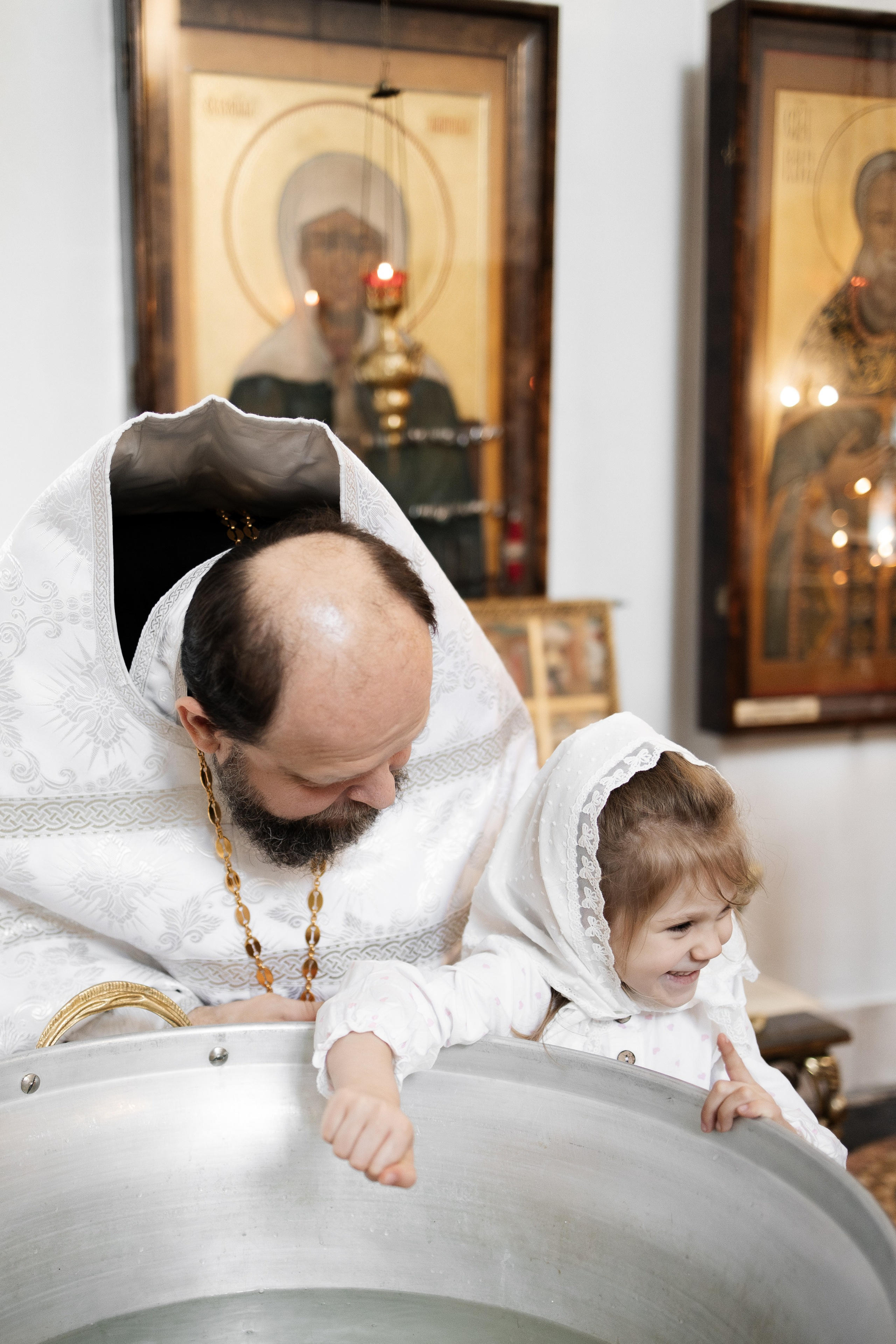 Крещение в Храме Димитрия Солунского на Благуше. Семейный и lovestory фотограф в Москве Светлана Коняхина