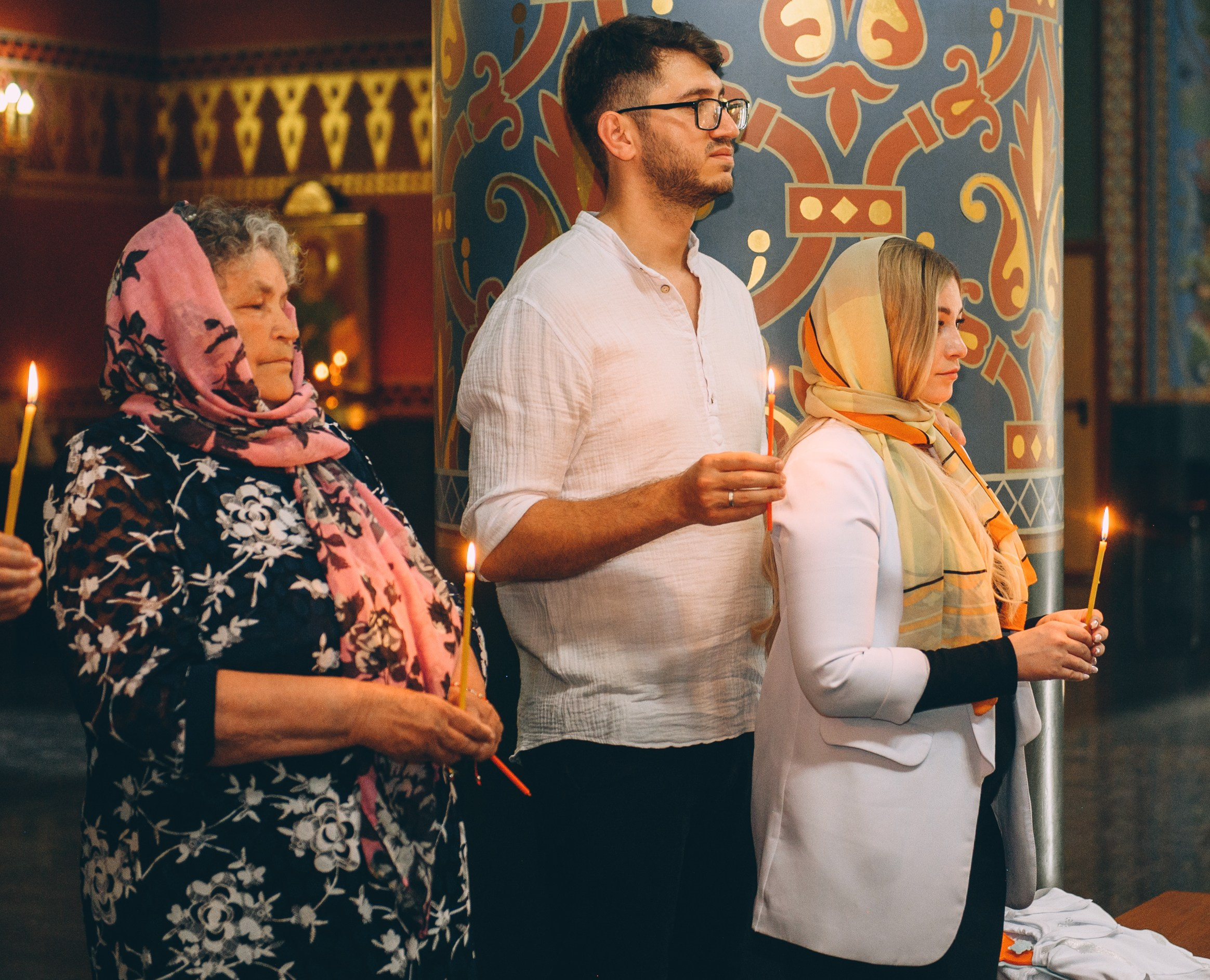 Крещение в храме Нерукотворного Образа Христа Спасителя. Свадебный и семейный фотограф София Невская