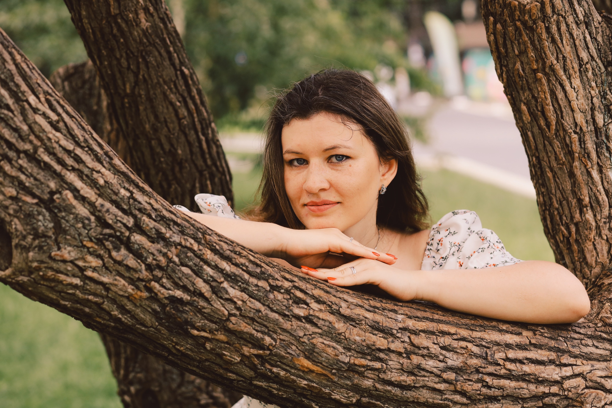 Семейная фотосессия летом. Фотограф АняКа Мытищи
