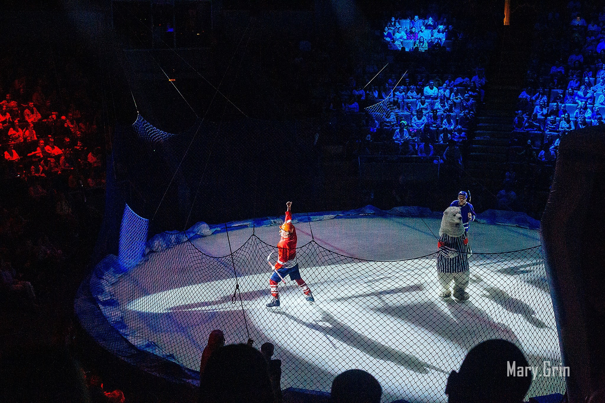 Цирк на льду. Айсберг с белыми медведями. Детский и семейный фотограф, фотограф мероприятий Нижний Новгород
