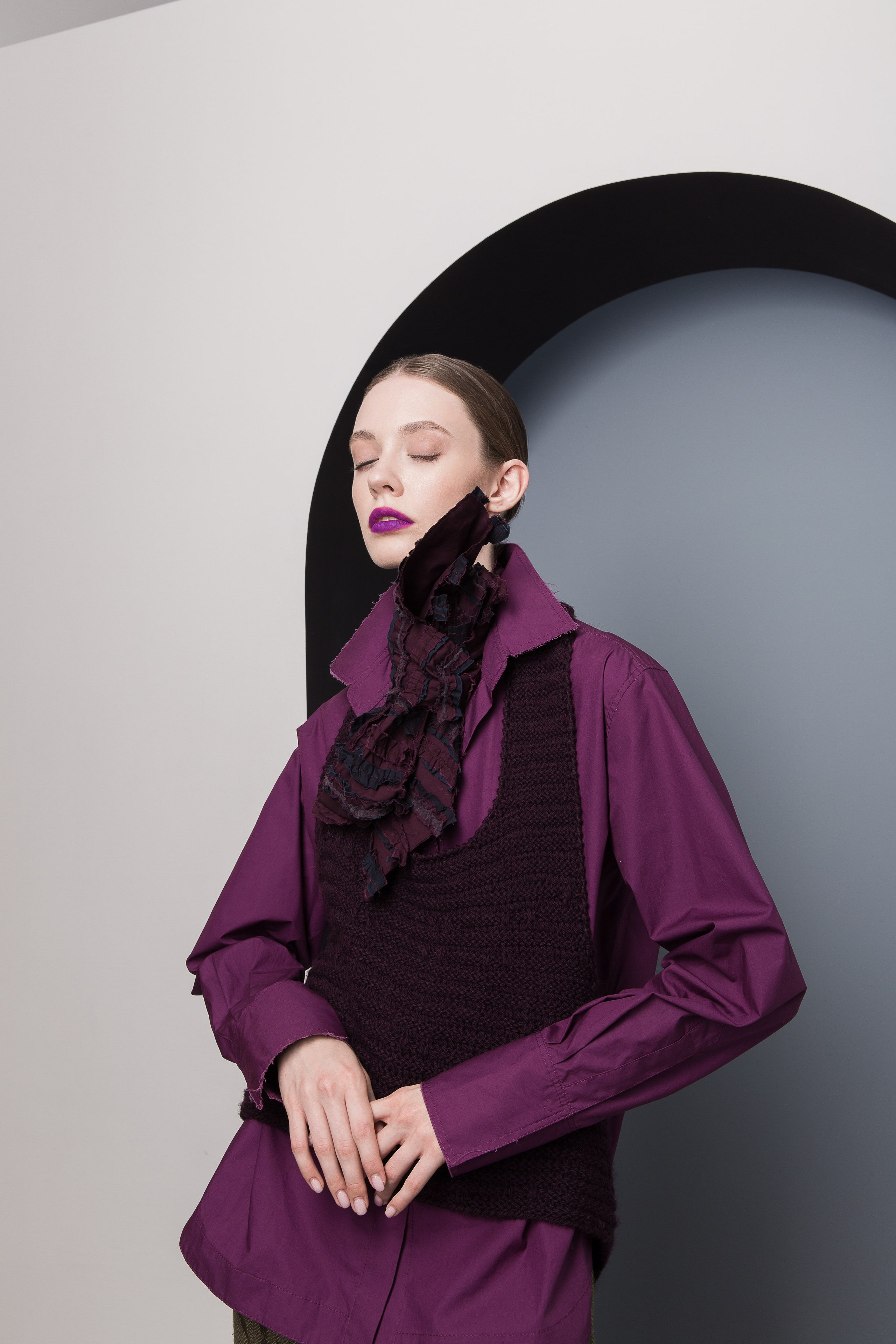 LookBook Winter 2022-2023 fo CROKI. Photographer Anna Arzamastseva