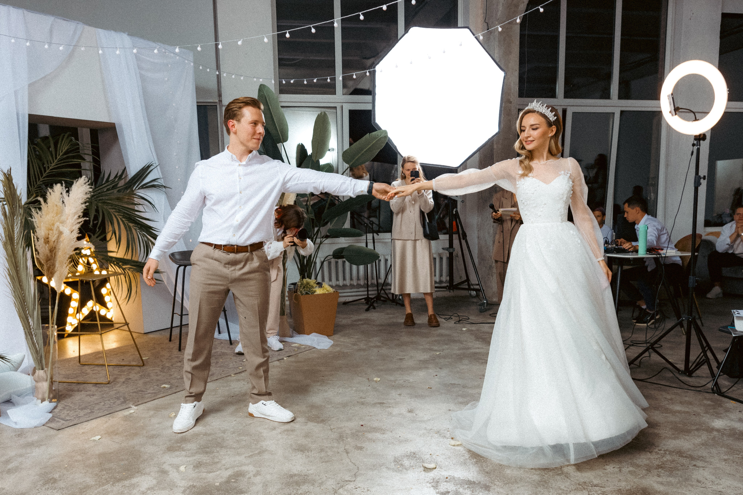 Ангельская свадьба. Свадебный фотограф Москва