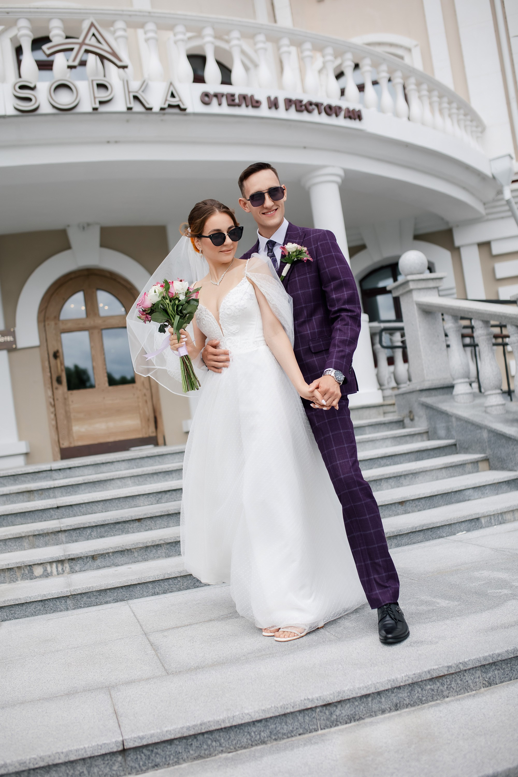 Ксения и Максим. Сборы Sopka. Прогулка по городу. Свадебный фотограф в Хабаровске