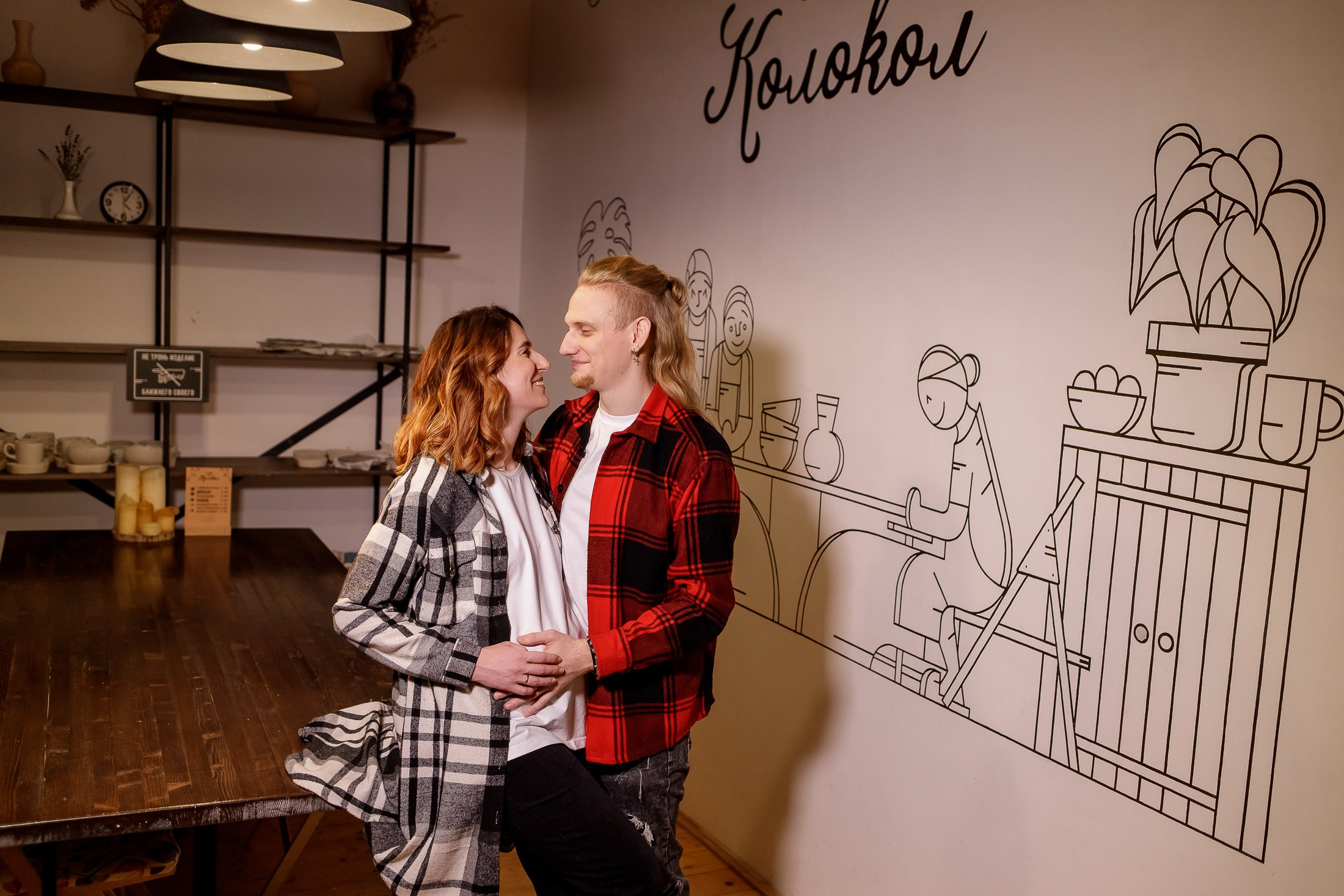 Дима и Настя. Фотограф Симонова Юлия. Пенза. Новогодняя фотосессия