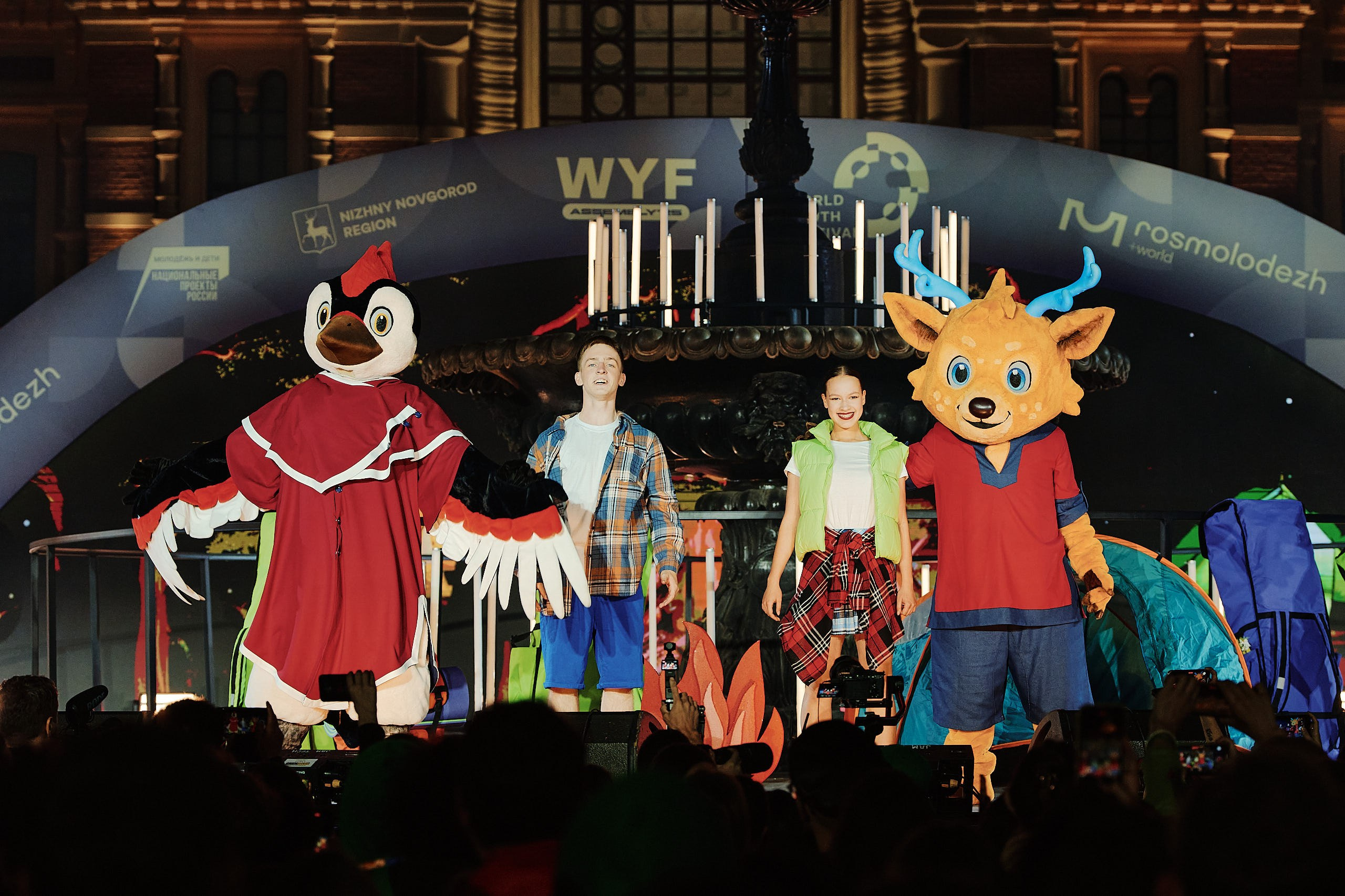 Слет фестиваля молодежи 2025. Репортажная съемка в Москве