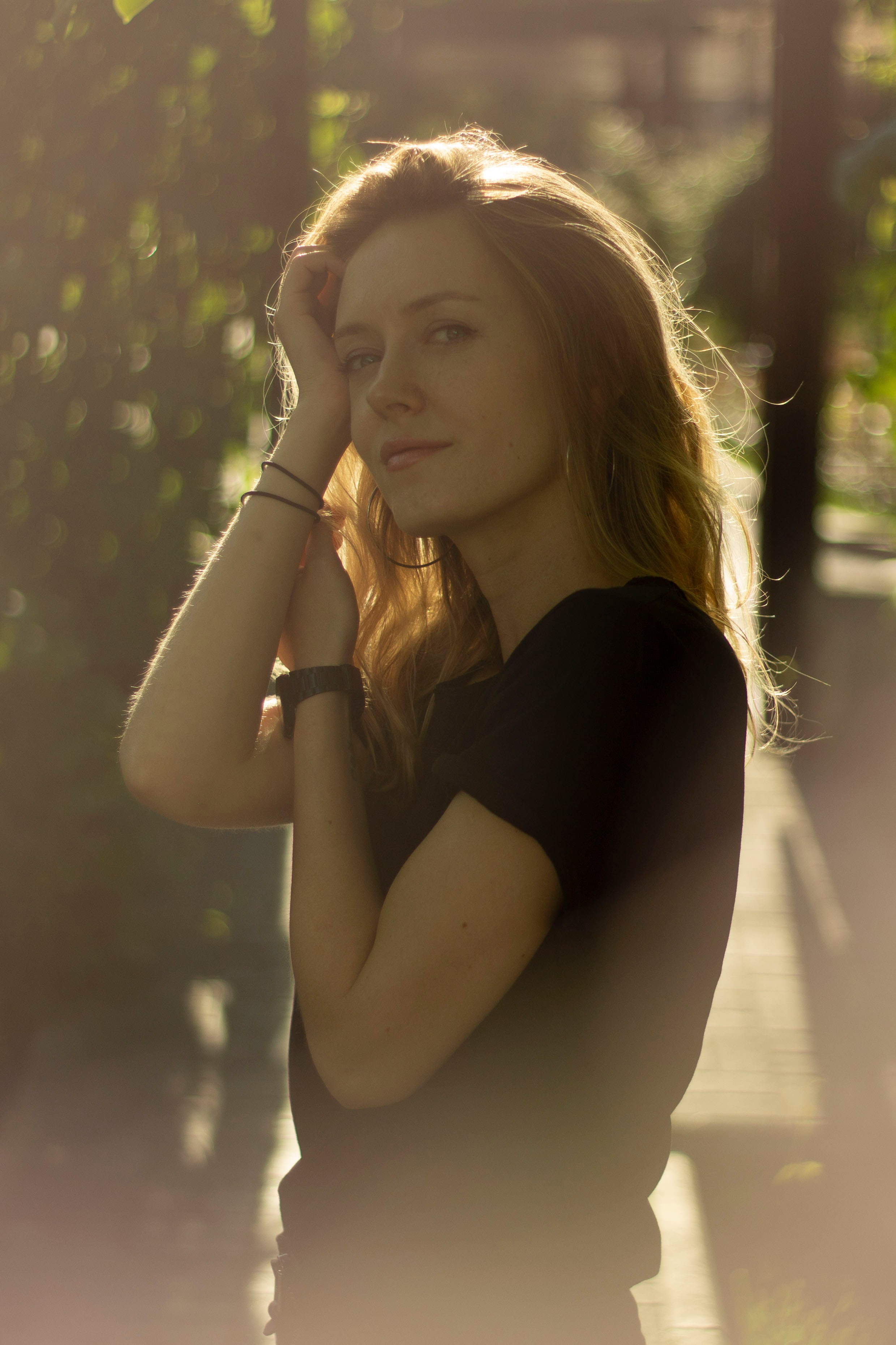 Ксюша весной