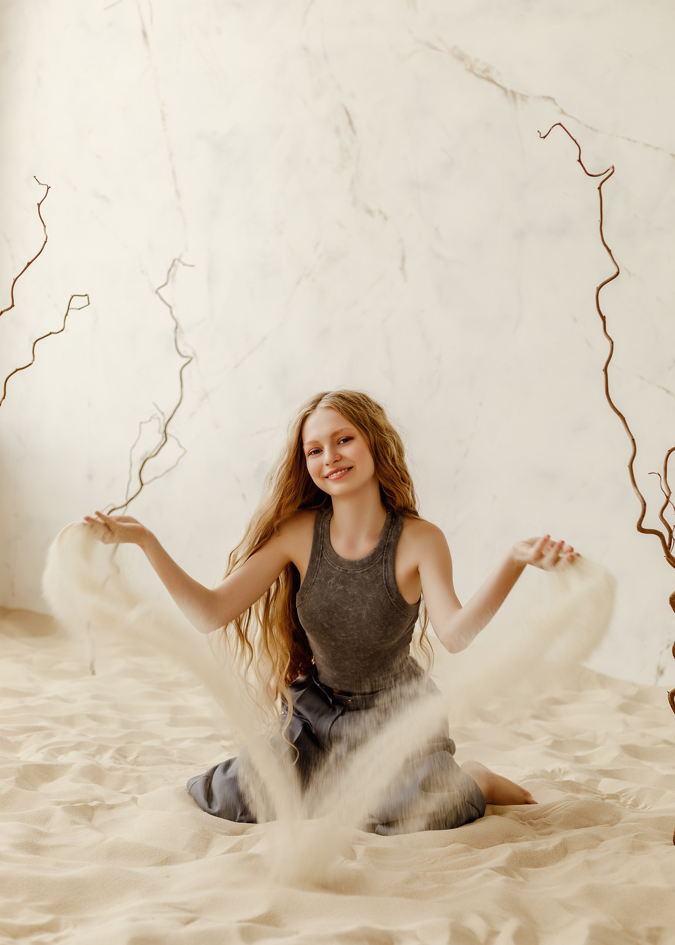 Девушка в студии. Ирина Ананич. Фотограф в Красноярске