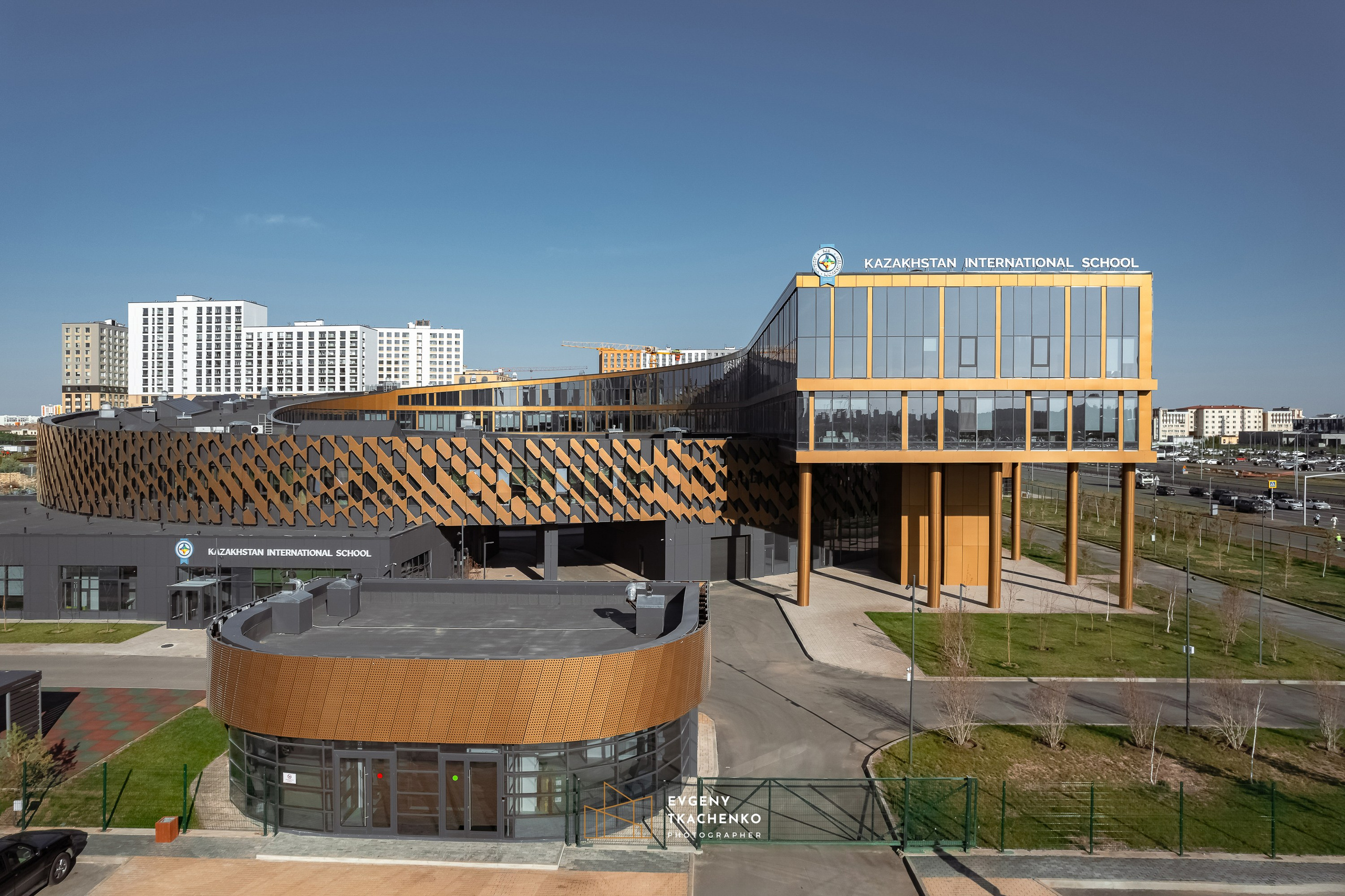 Kazakhstan International School в г. Астана. Архитектурный и интерьерный фотограф в Казахстане