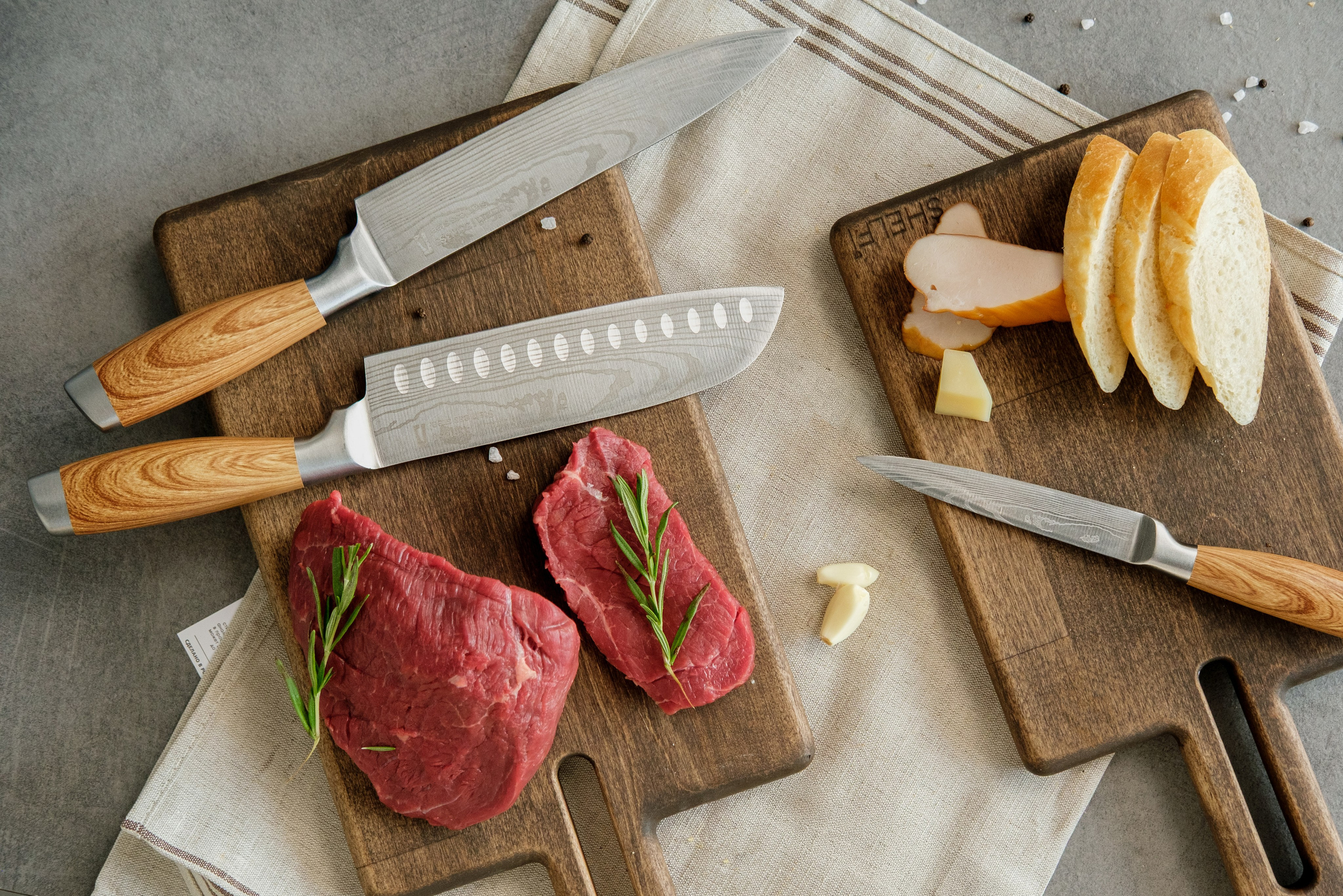 Подготовка к съемке кухонных ножей в СПб. Фотосессия для маркетплейсов