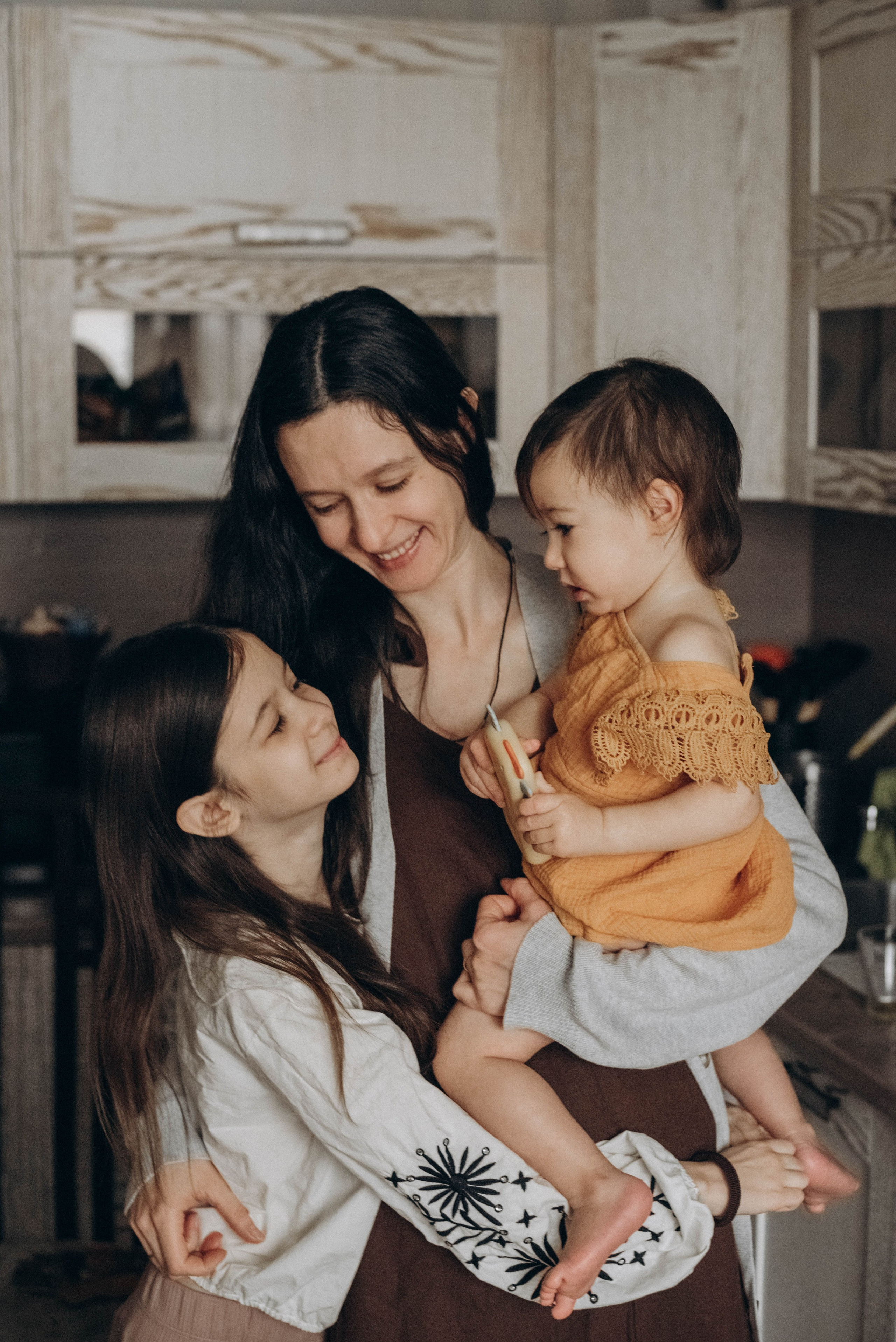 Семейная домашняя фотосессия. Семейный фотограф в Железнодорожном Масаева Елена