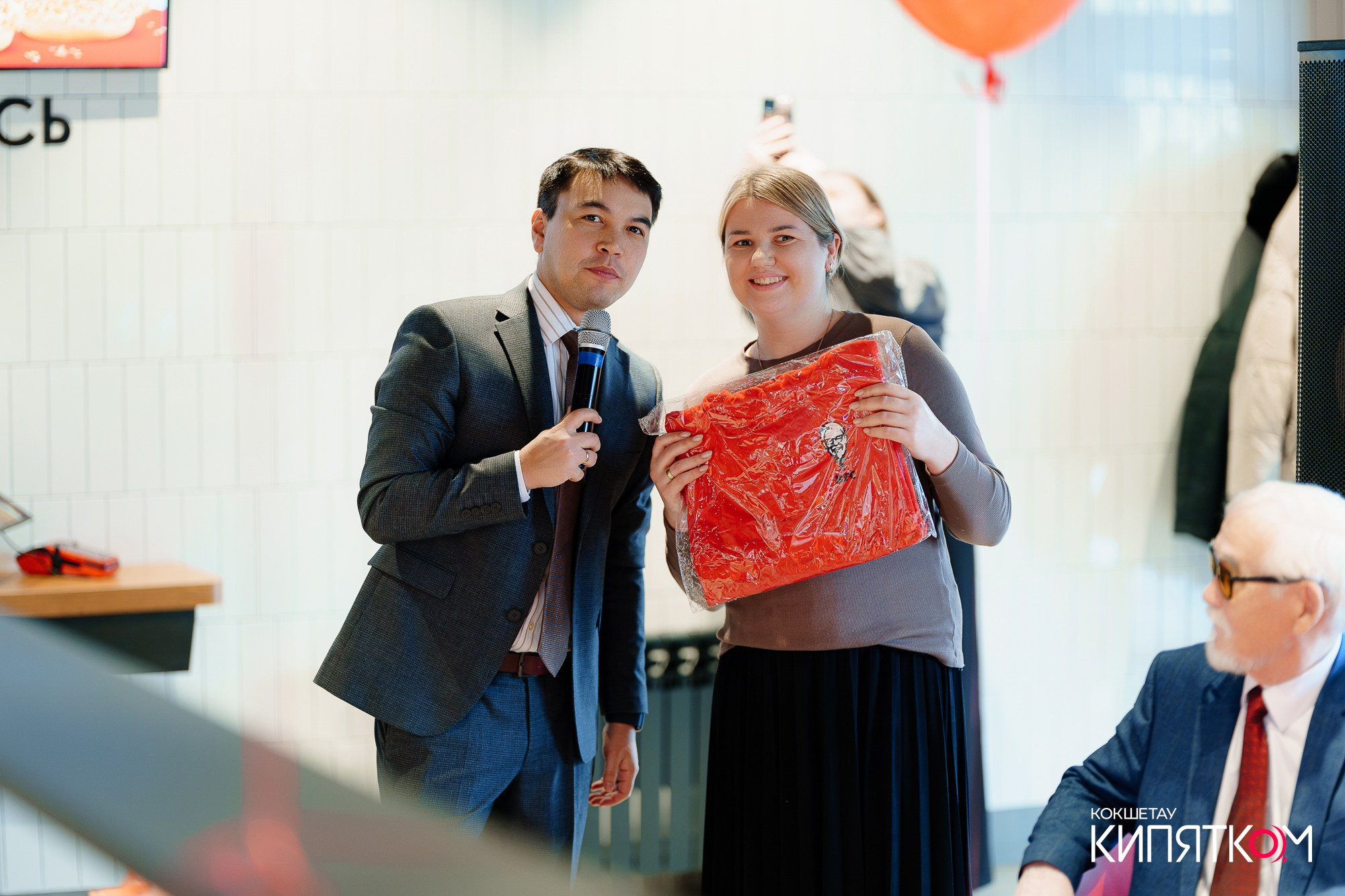 KFC ОТКРЫТИЕ. КИПЯТКОМ КОКШЕТАУ