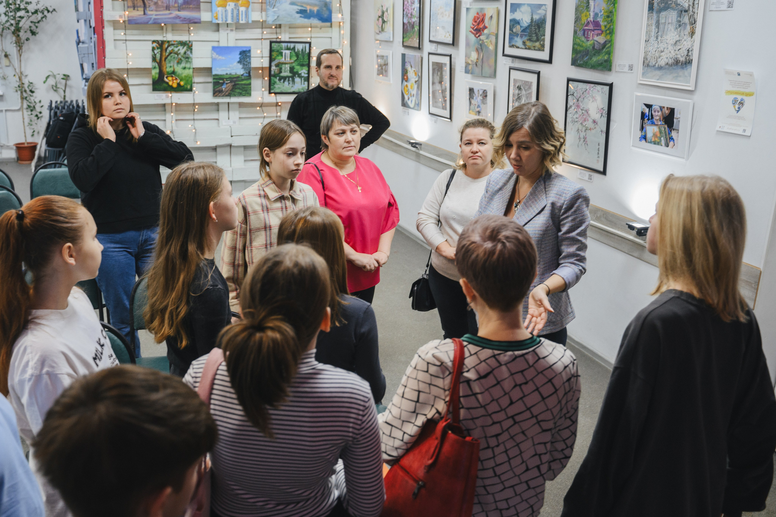 Благотворительная выставка картин «Душа с душою говорит». Фотограф в Самаре