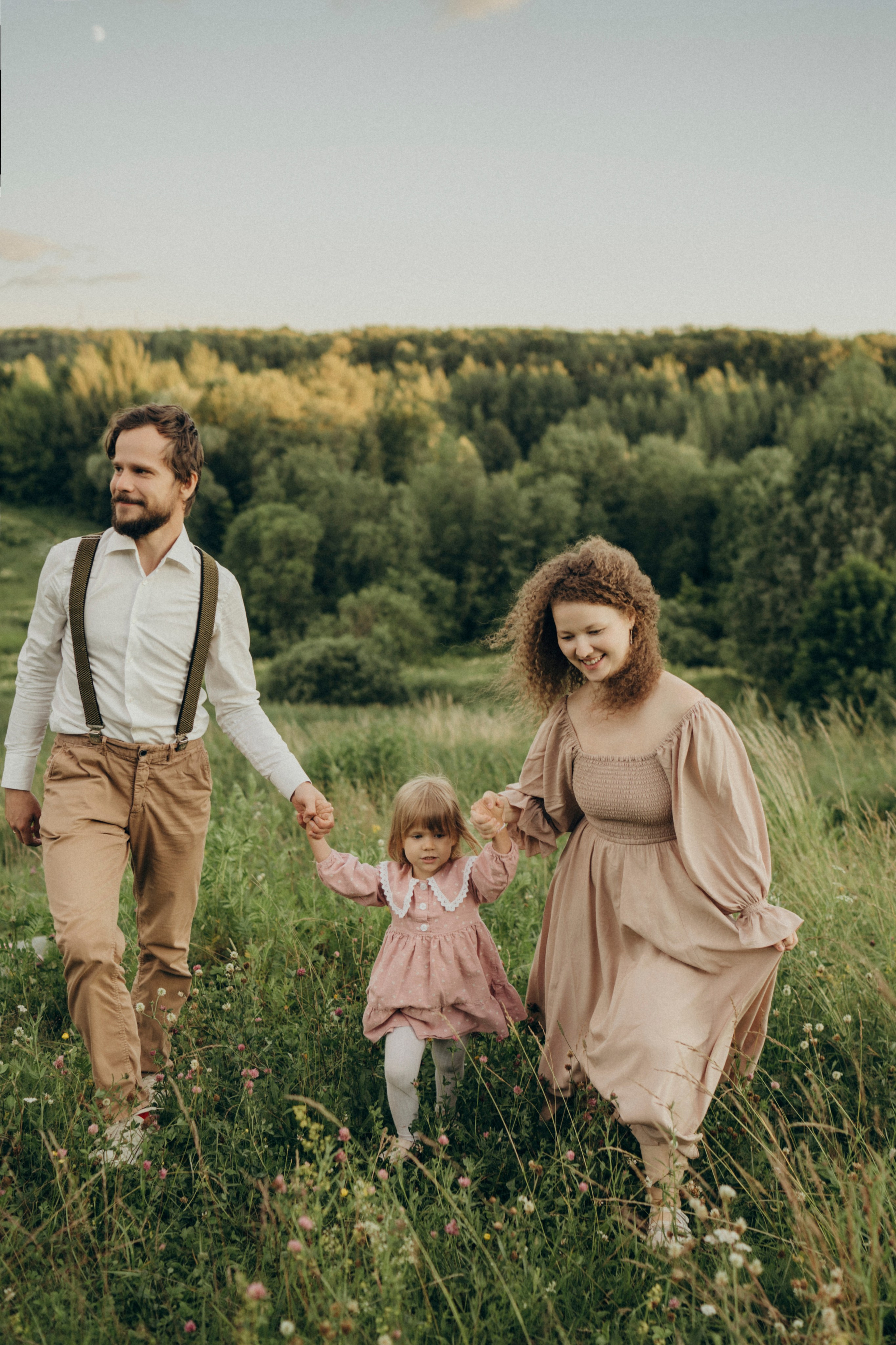 Закатная история. Семейный фотограф в Москве Елена Гильманова