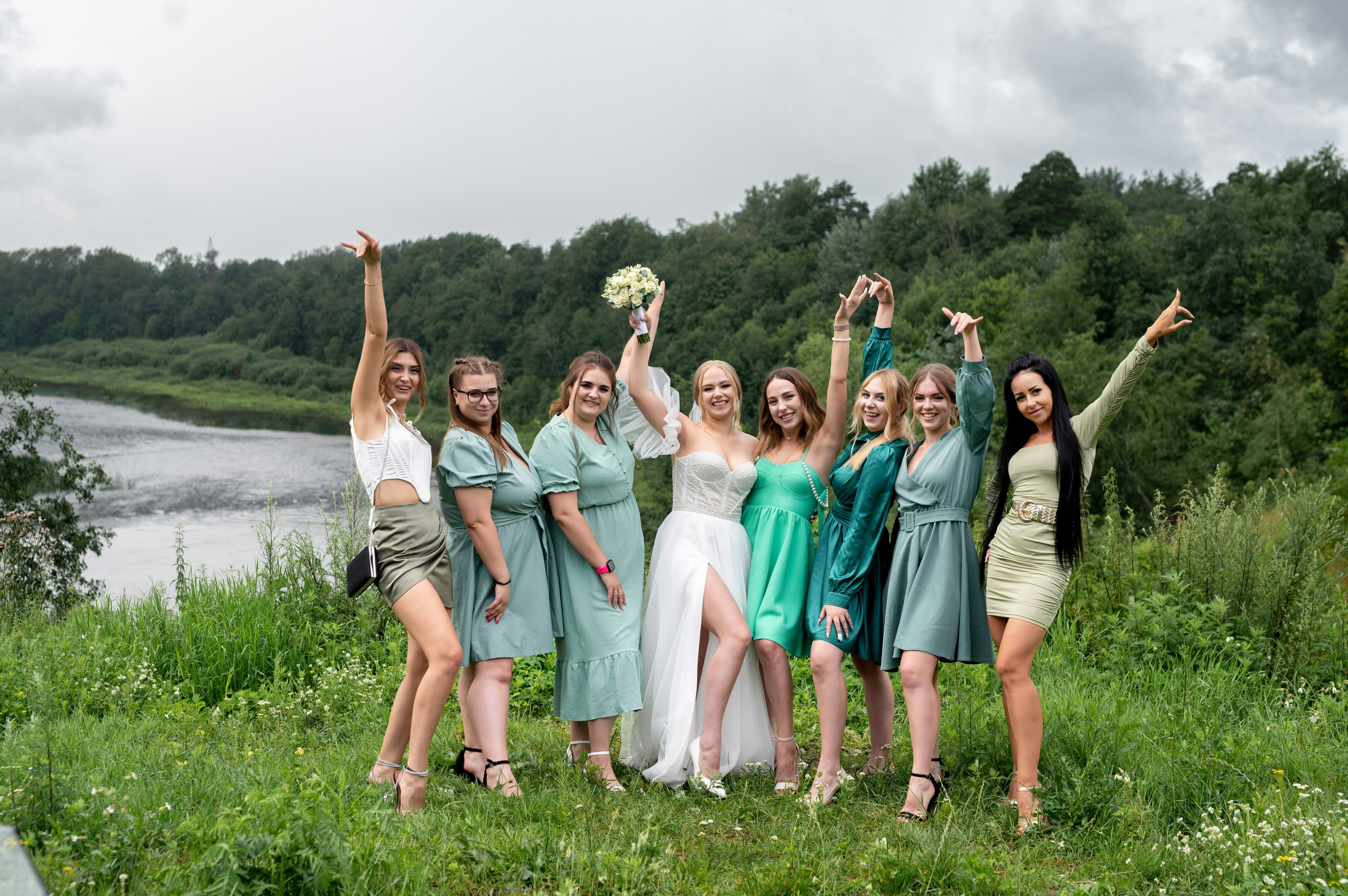 Ксения и Владислав (фотосессия в ЗАГСе и парке города Кингисеппа). Портретный, семейный и свадебный фотограф в Санкт-Петербурге и в Пушкине Ширяев Денис