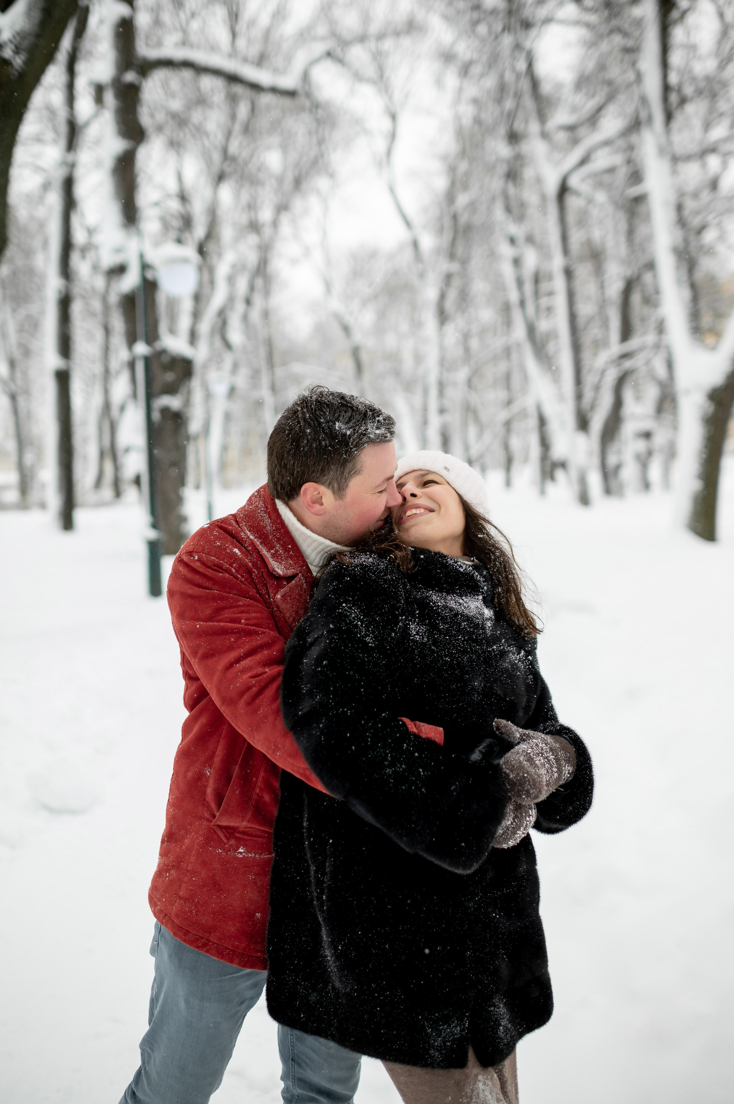 Зимняя прогулка Валерия, Андрей и Егор. Портретный, семейный и свадебный фотограф в Санкт-Петербурге и в Пушкине Ширяев Денис