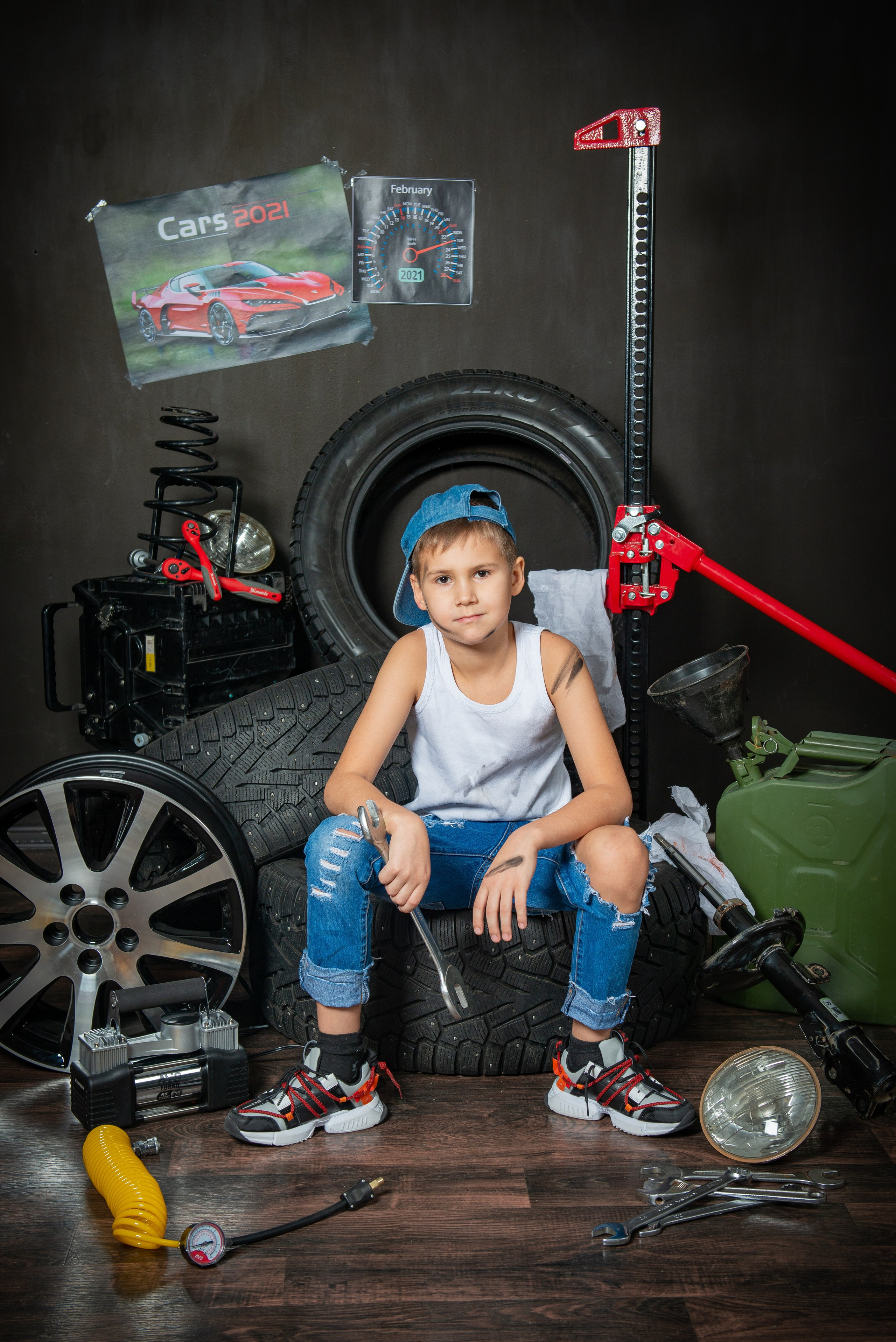 Механик. Татьяна Гойда портретный и семейный фотограф Ленск. Выпускные альбомы