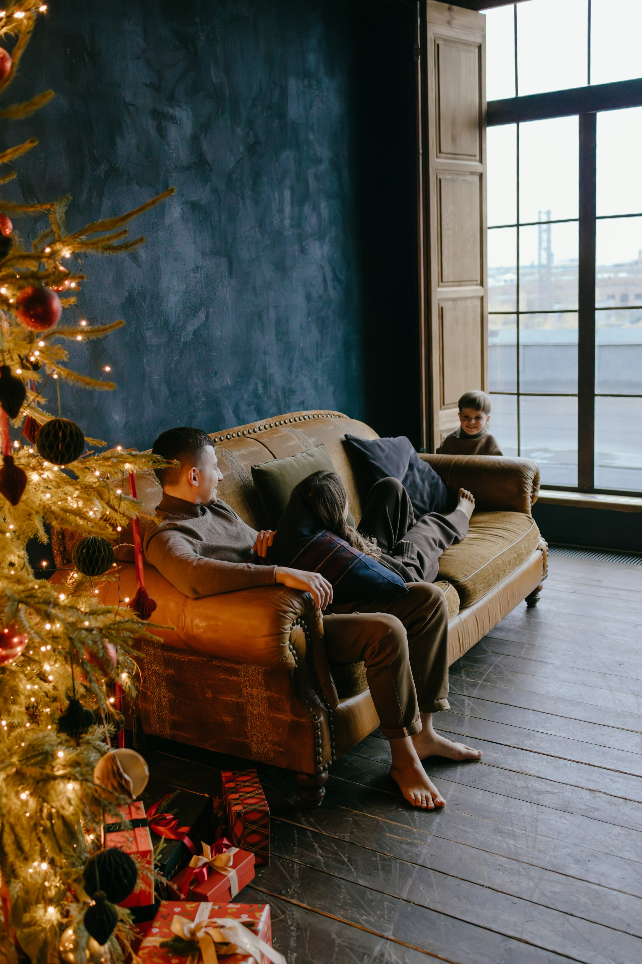 Волшебство и мандарины. История для Максима. Семейный и детский фотограф в Санкт-Петербурге — Лаврова Ольга