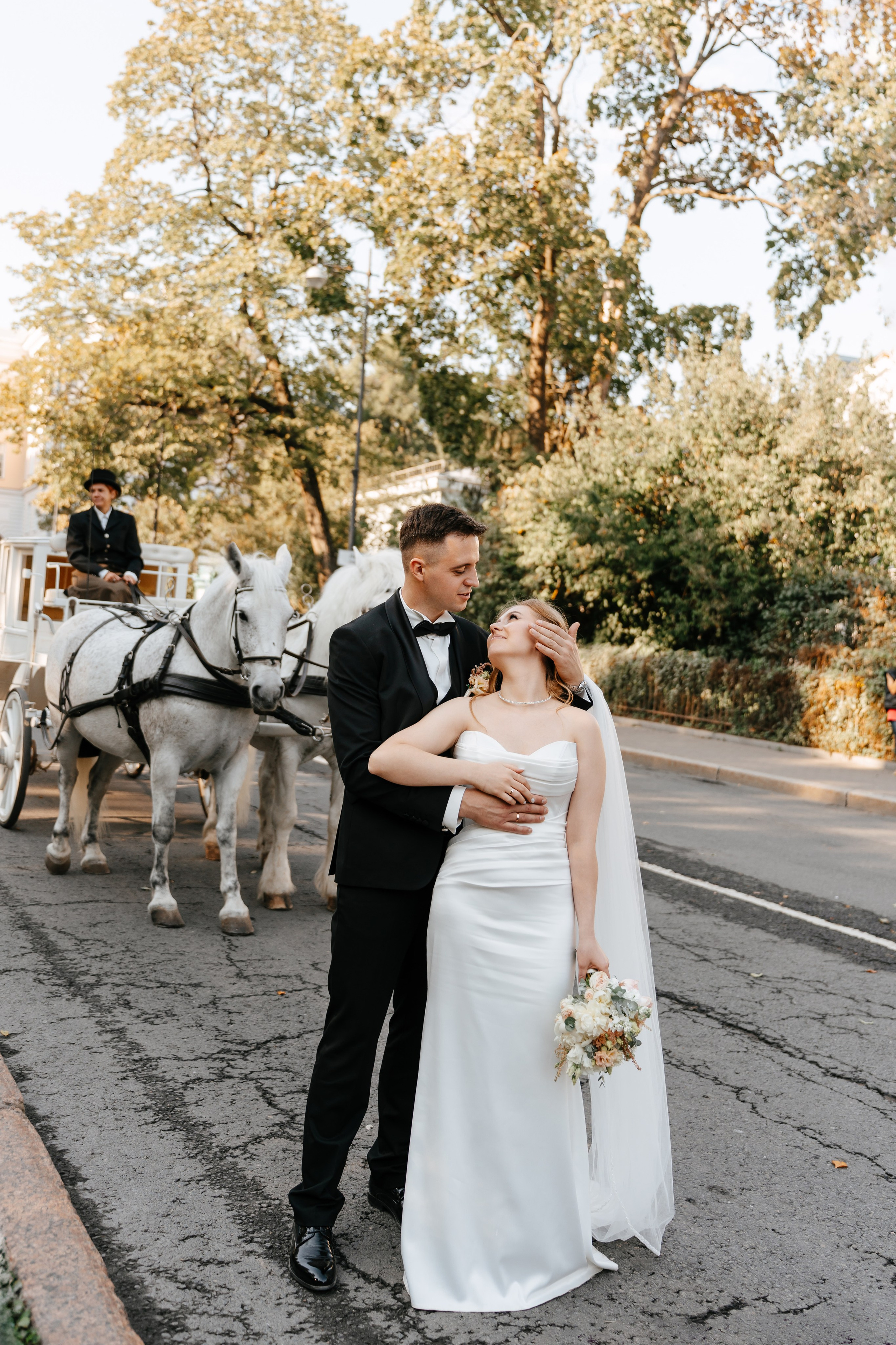 Свадебная фотосессия в Пушкине. Семейный и свадебный фотограф в Санкт-Петербурге и Москве