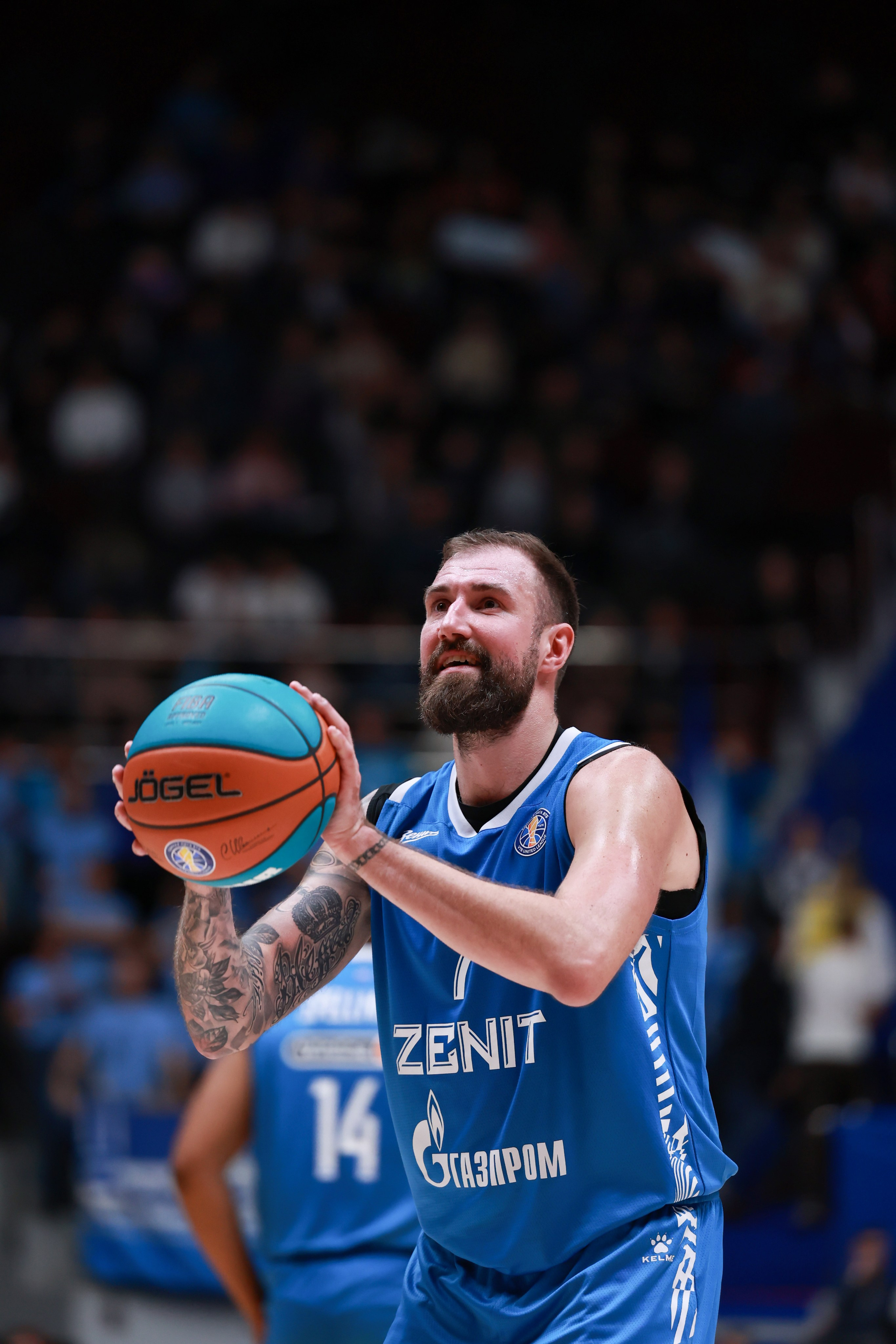 БК Зенит — БК Самара 30.10.2024. Спортивный и репортажный фотограф Антон Тереханов