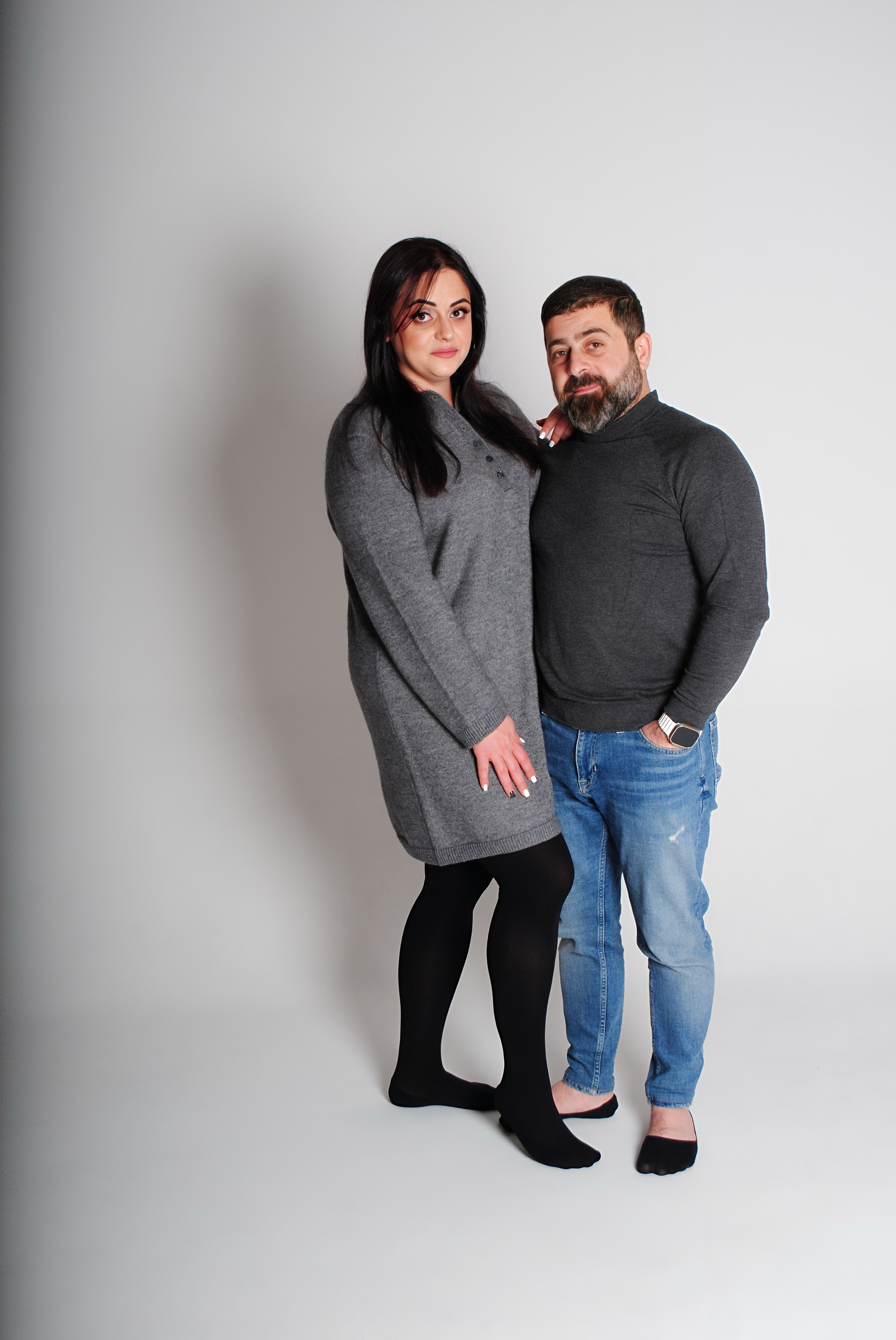 Мария и семья. Фотограф Мария Мусаелян