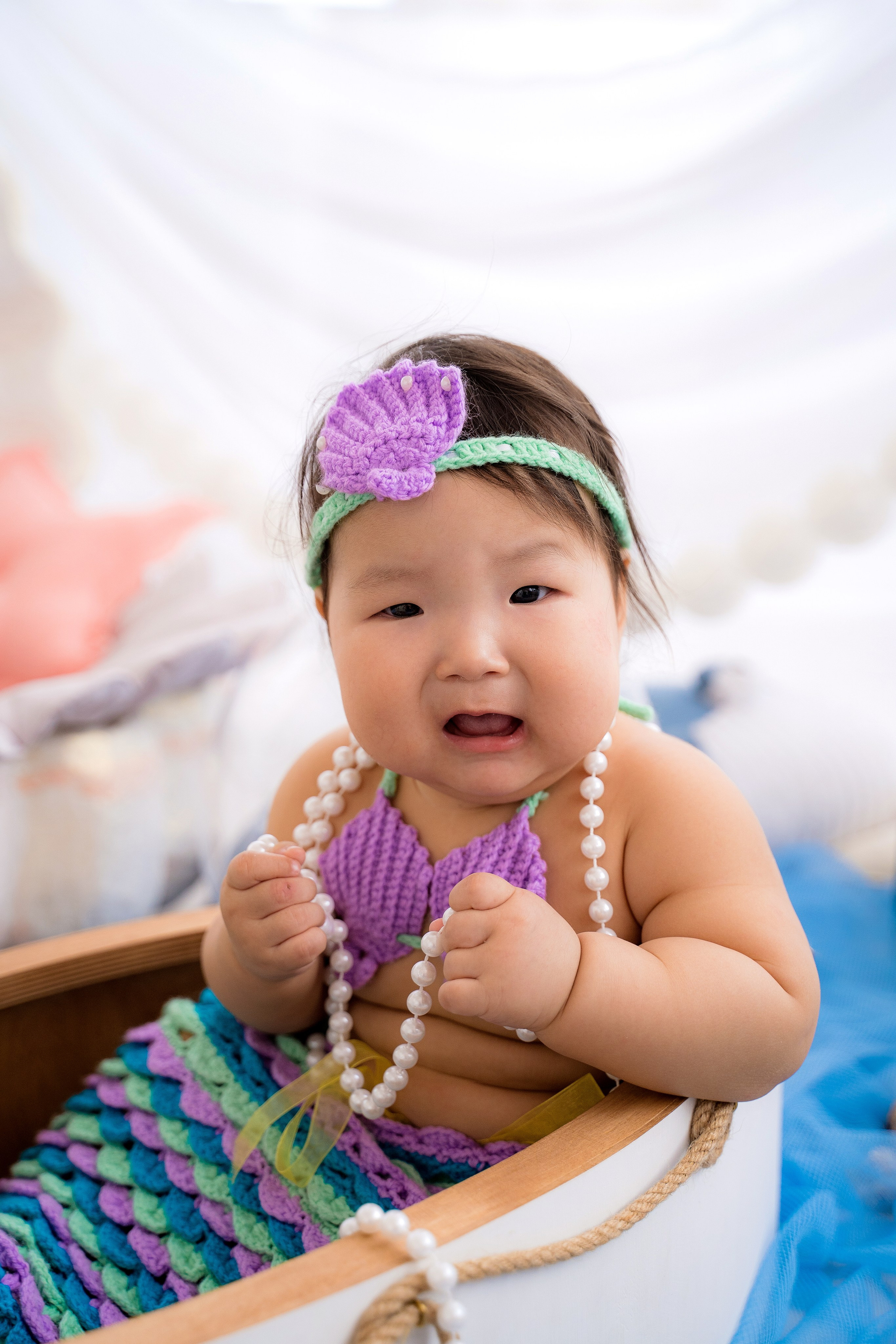 Русалочка. Фотостудия Малина в городе Улан-Удэ. Фотограф Ирина Жарникова