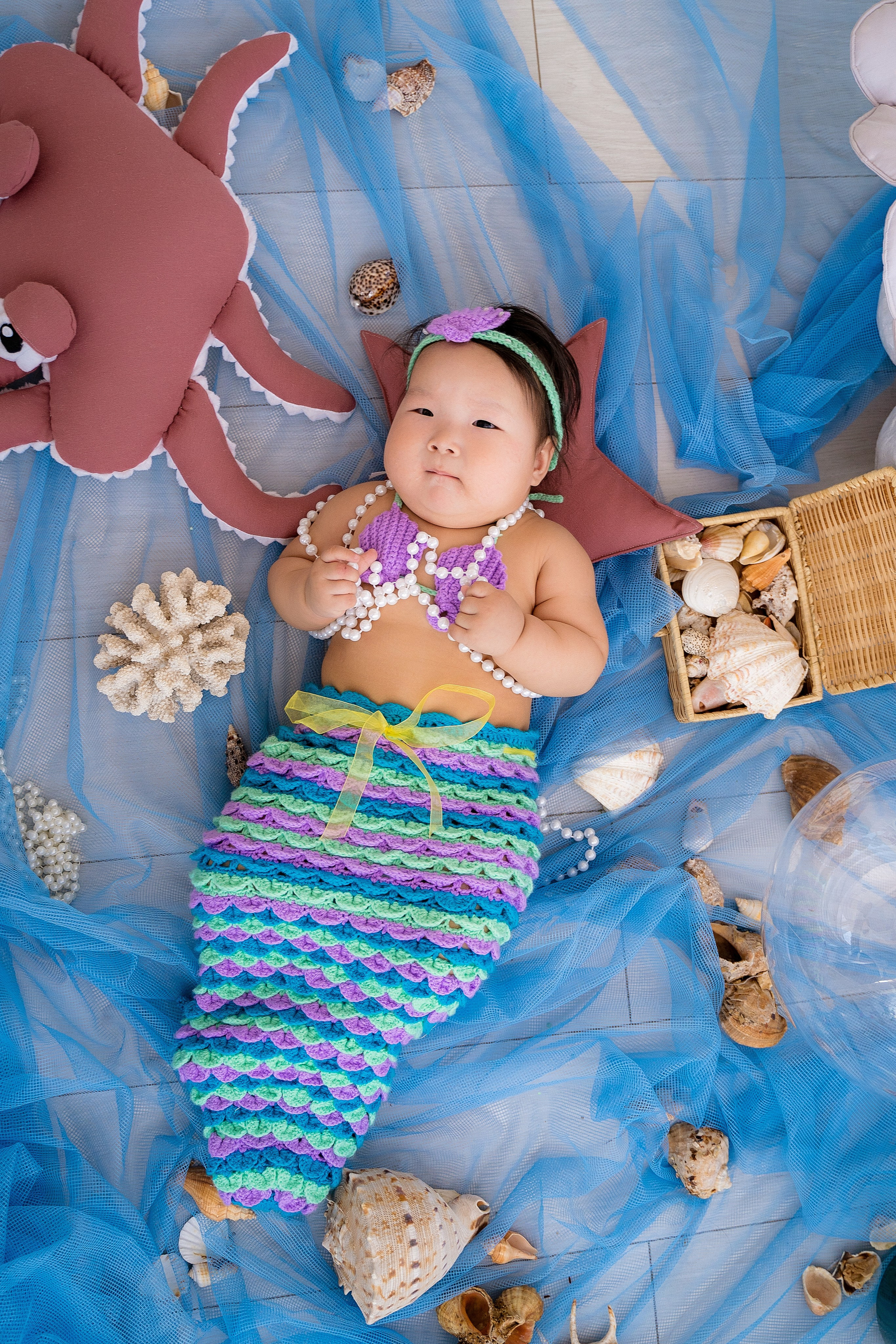 Русалочка. Фотостудия Малина в городе Улан-Удэ. Фотограф Ирина Жарникова