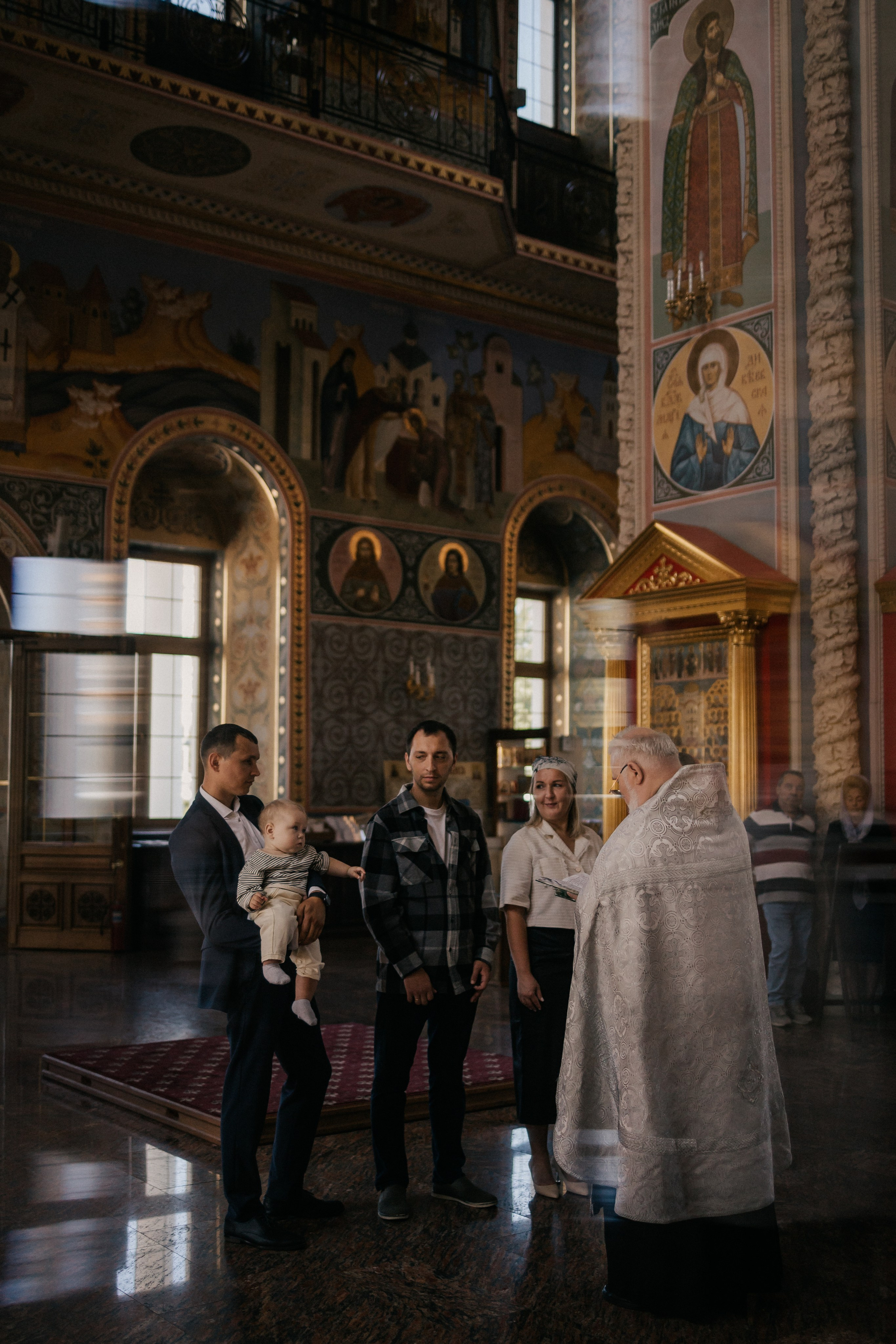 Крещение в Соборе в честь князя Георгия Всеволодовича. Фотограф Нижний Новгород