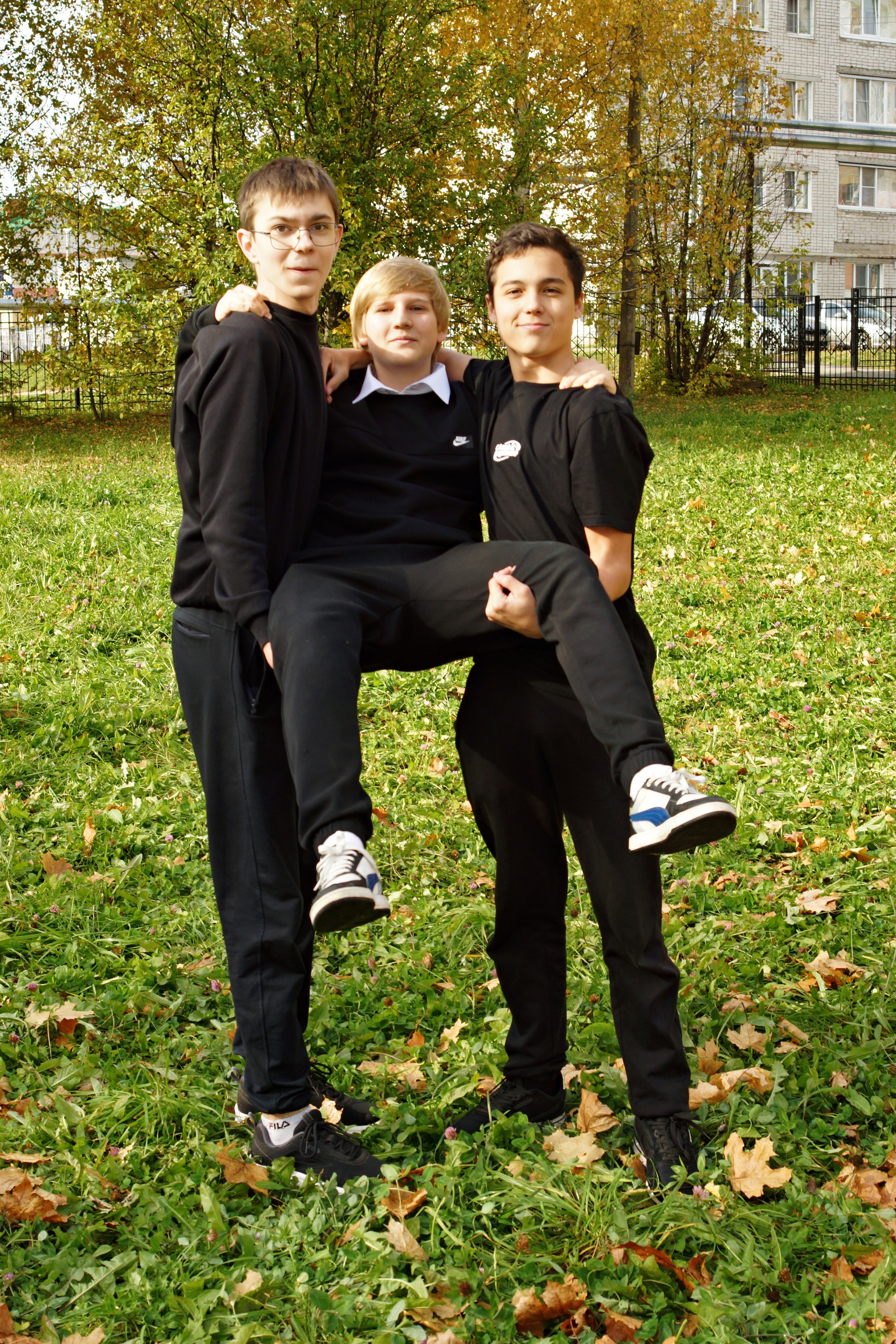 Осенняя фотосессия в школе г. Йошкар-Ола