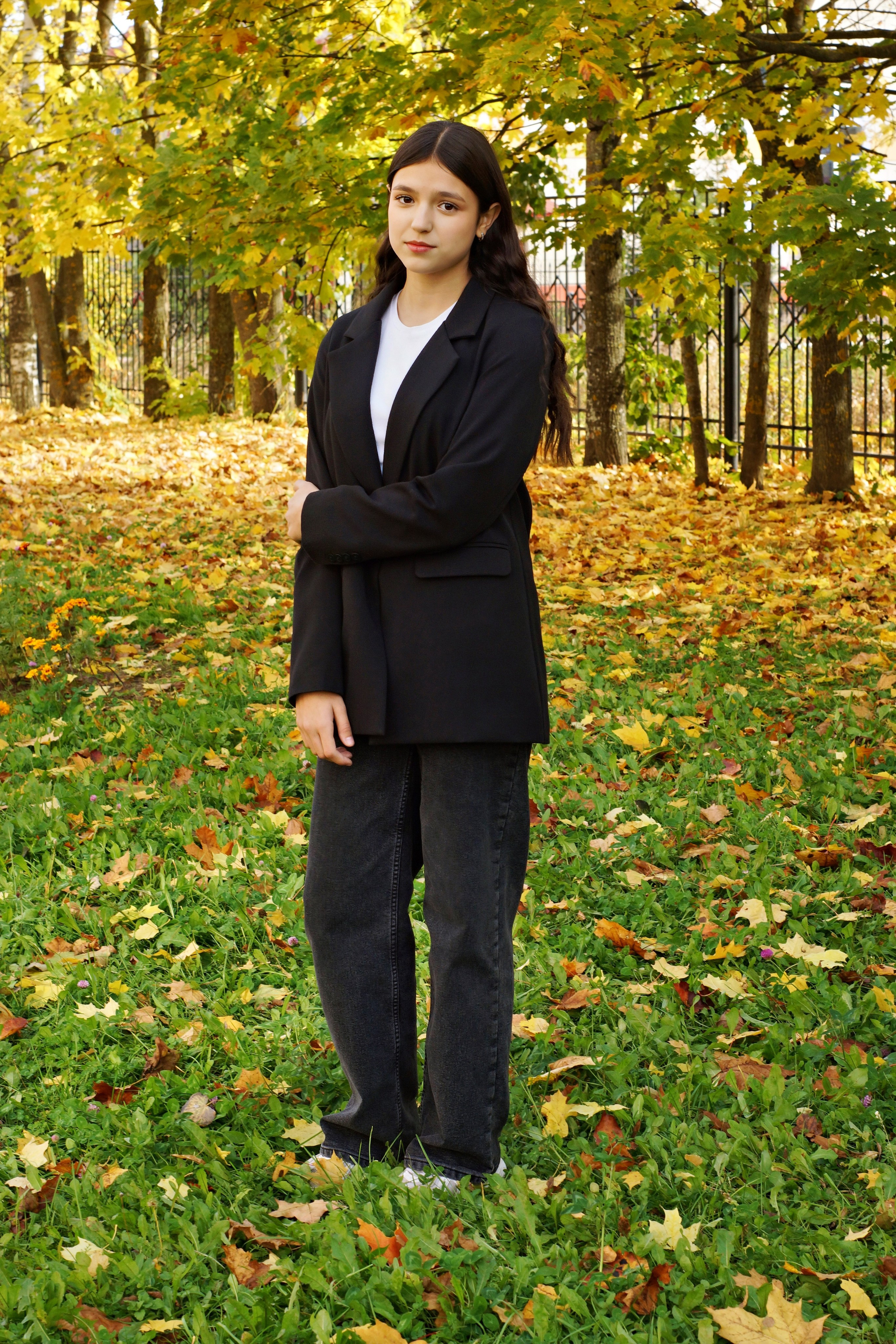 Осенняя фотосессия в школе г. Йошкар-Ола